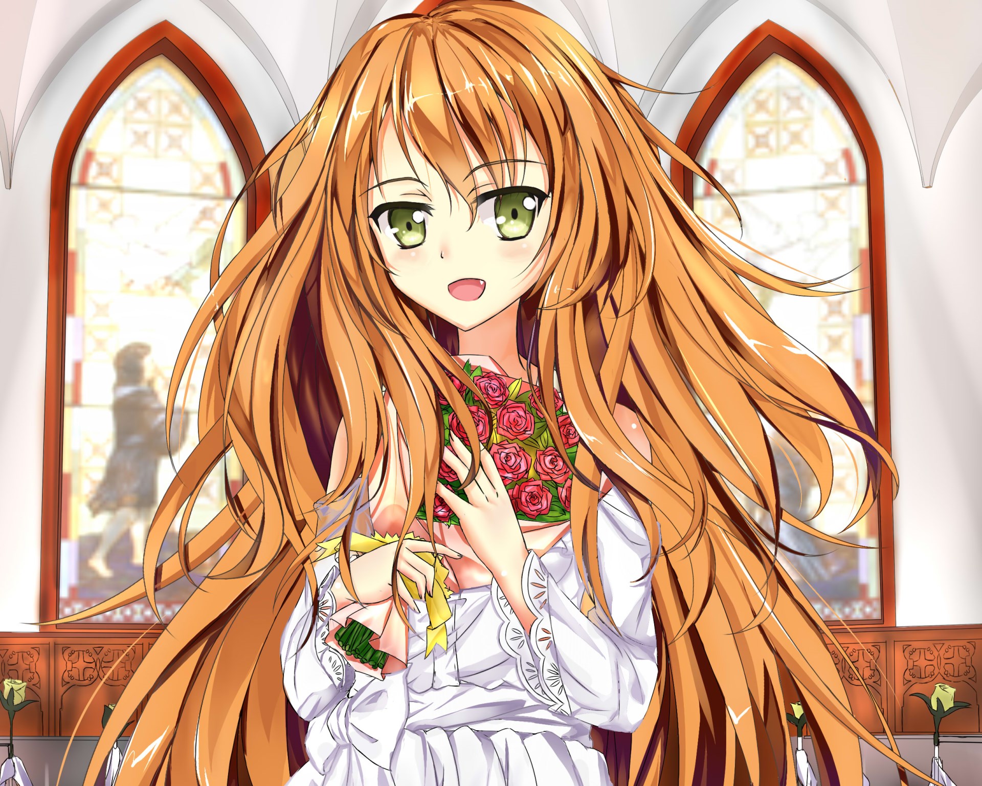 Free download Golden Time image Kaga Kouko HD wallpaper and background [1920x1536] for your Desktop, Mobile & Tablet. Explore Golden Time Wallpaper. Golden Retriever Background, Golden Retriever Wallpaper, Golden Wallpaper HD