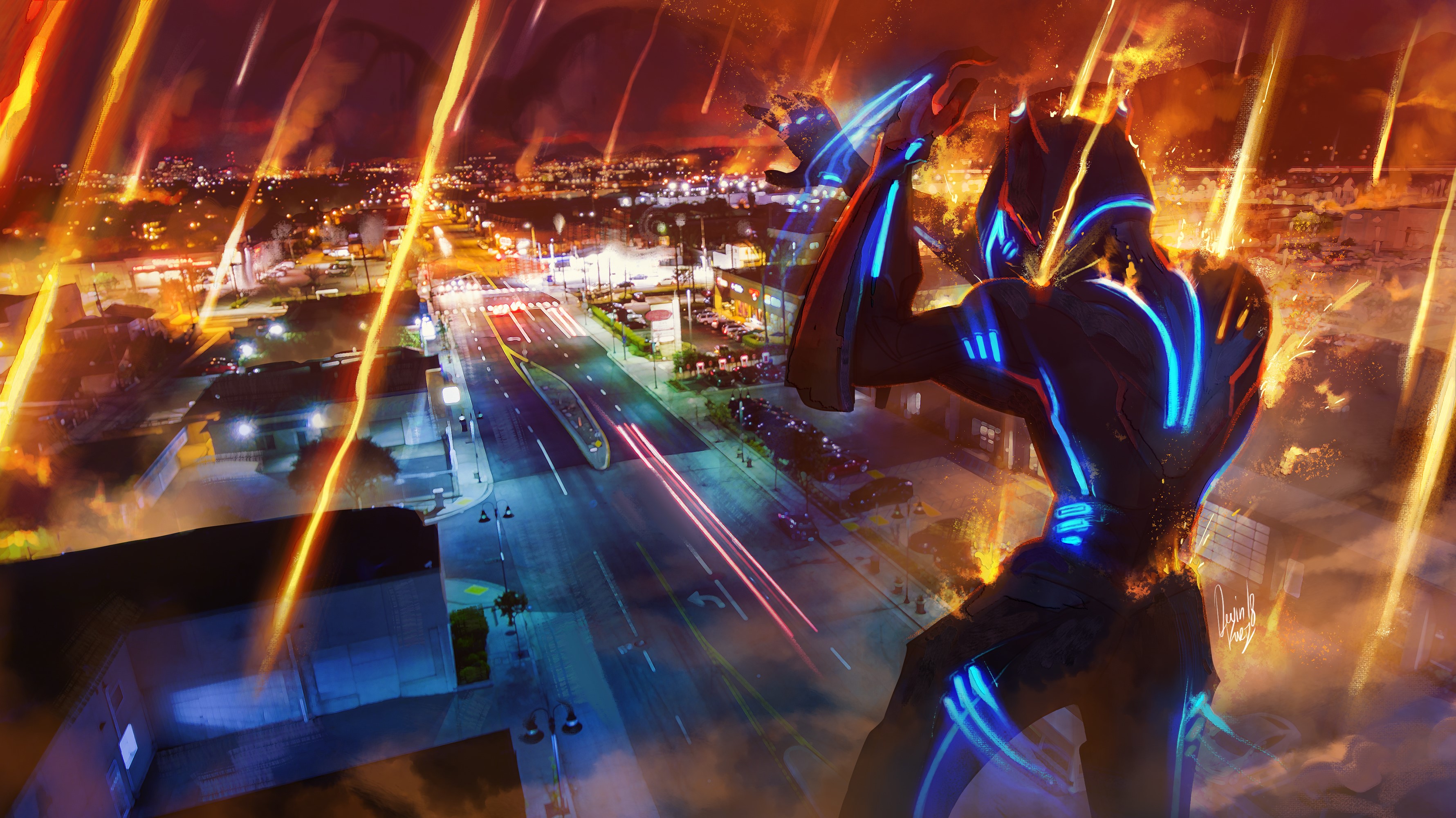 Wallpaper / pacific rim, artist, artwork, digital art, hd, 4k, free download