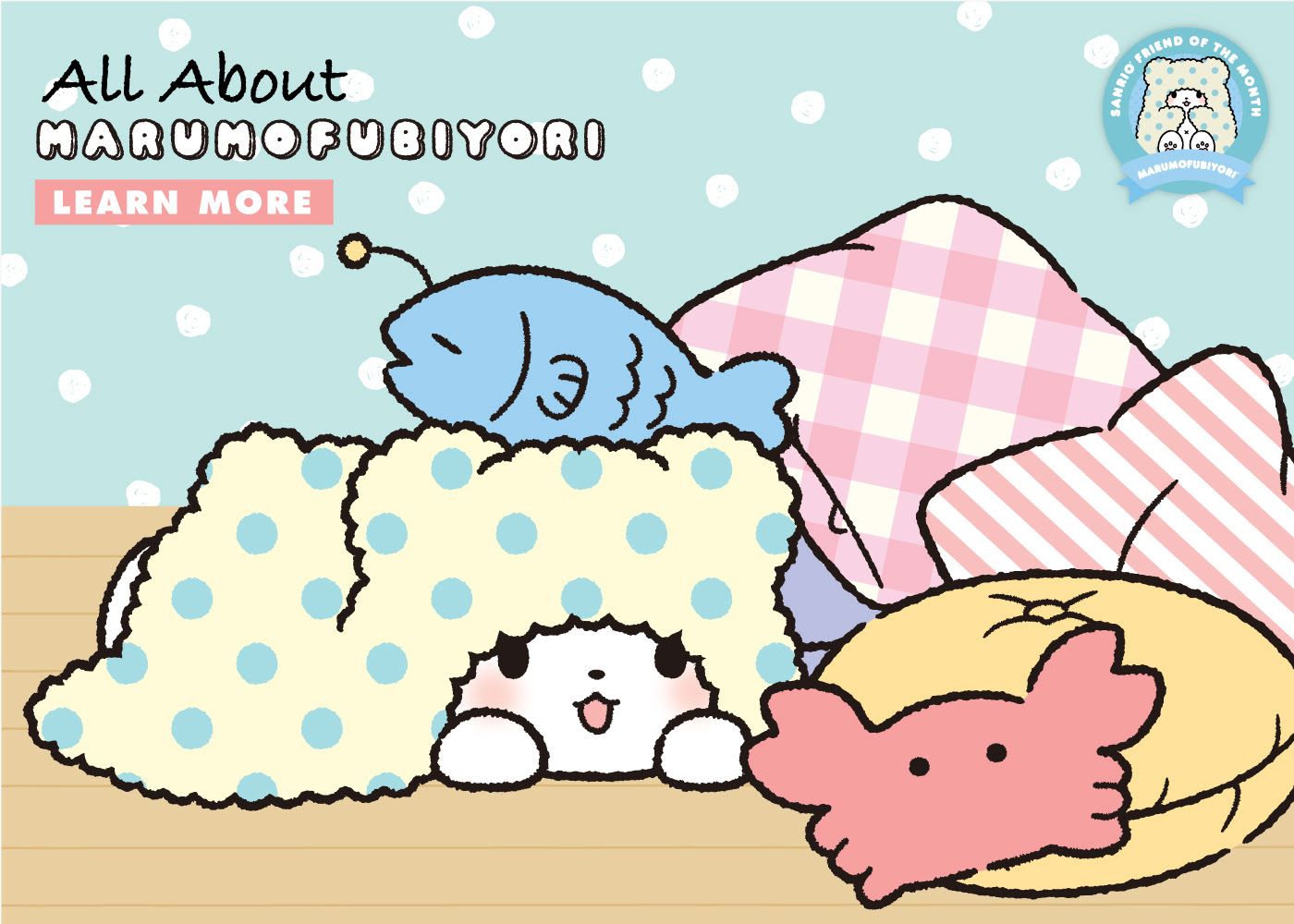 Sanrio Friend of the Month: Marumofubiyori!. Hello kitty picture, Sanrio characters, Anime japan