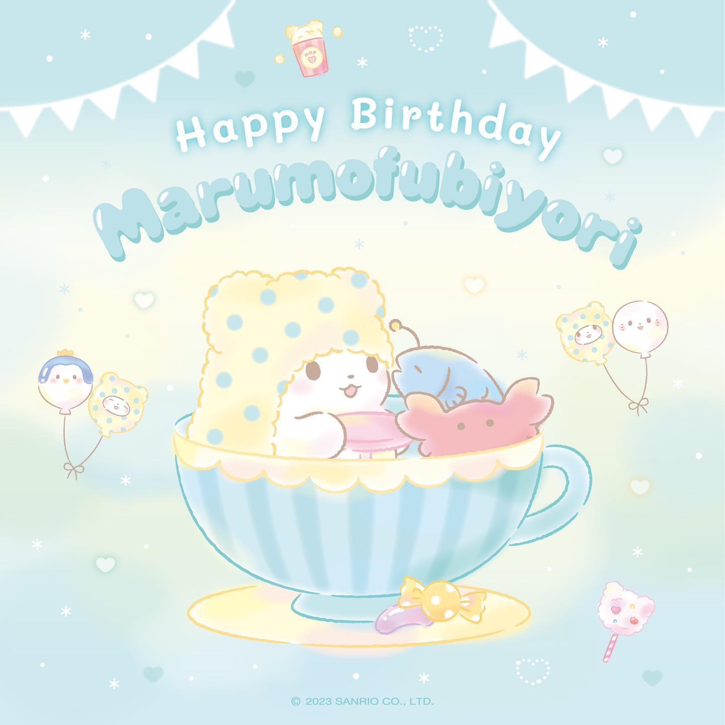 Happy birthday Marumofubiyori!