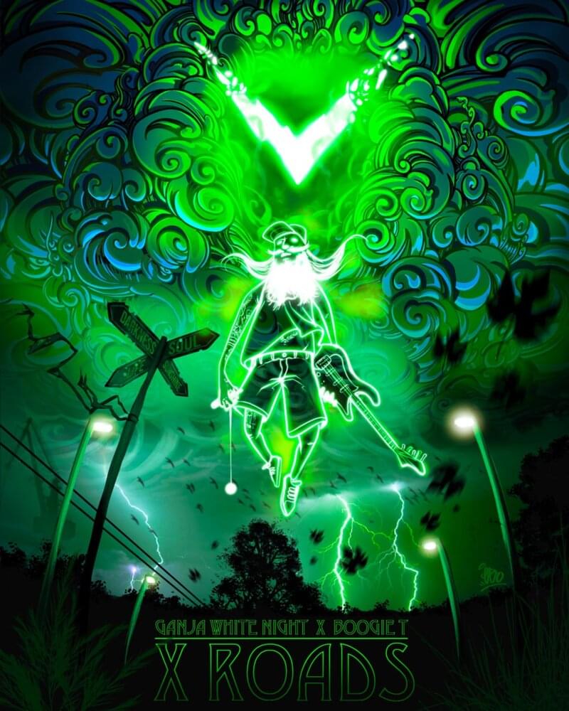 When did Ganja White Night x Boogie T release “X Roads”?