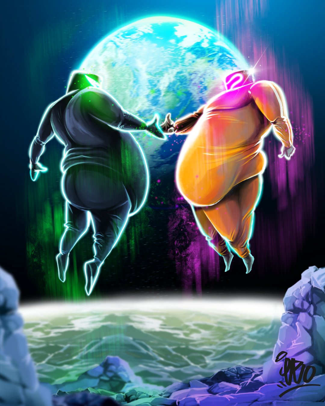 Ganja White Night to team up!