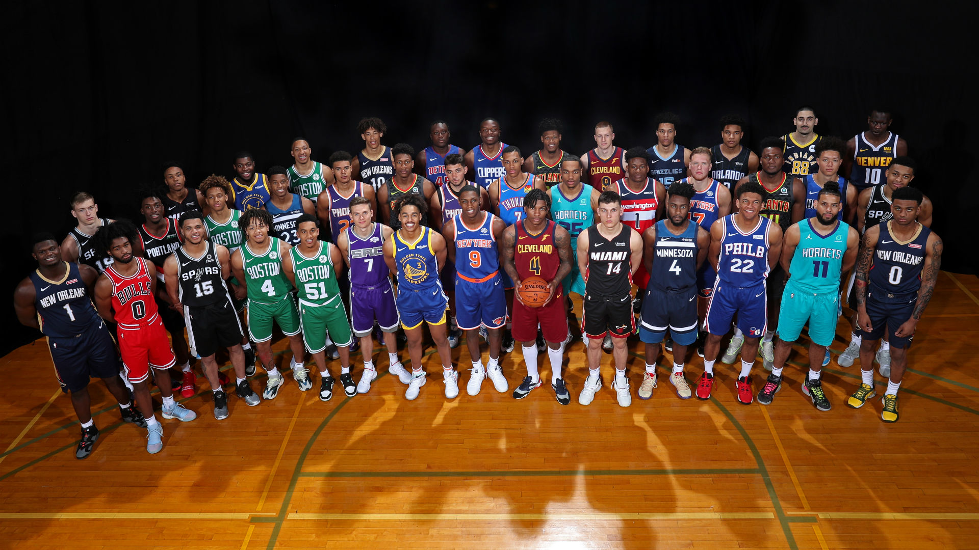 Best sights and sounds from the 2019 NBA Rookie Photo Shoot. Sporting News India