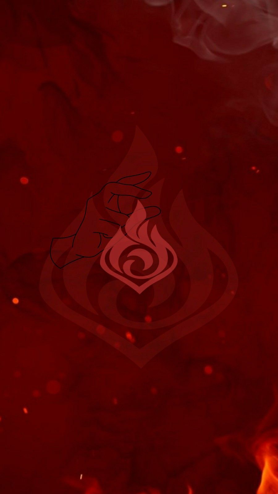 Pyro hand wallpaper/ background. Hand wallpaper, Anime wallpaper, Anime background
