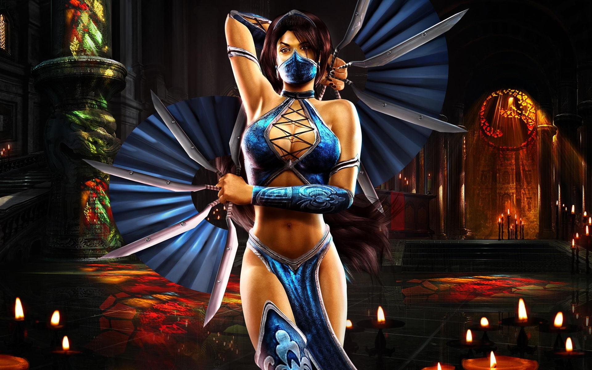 Wallpaper / 1080P, video games, Kitana, Mortal Kombat free download