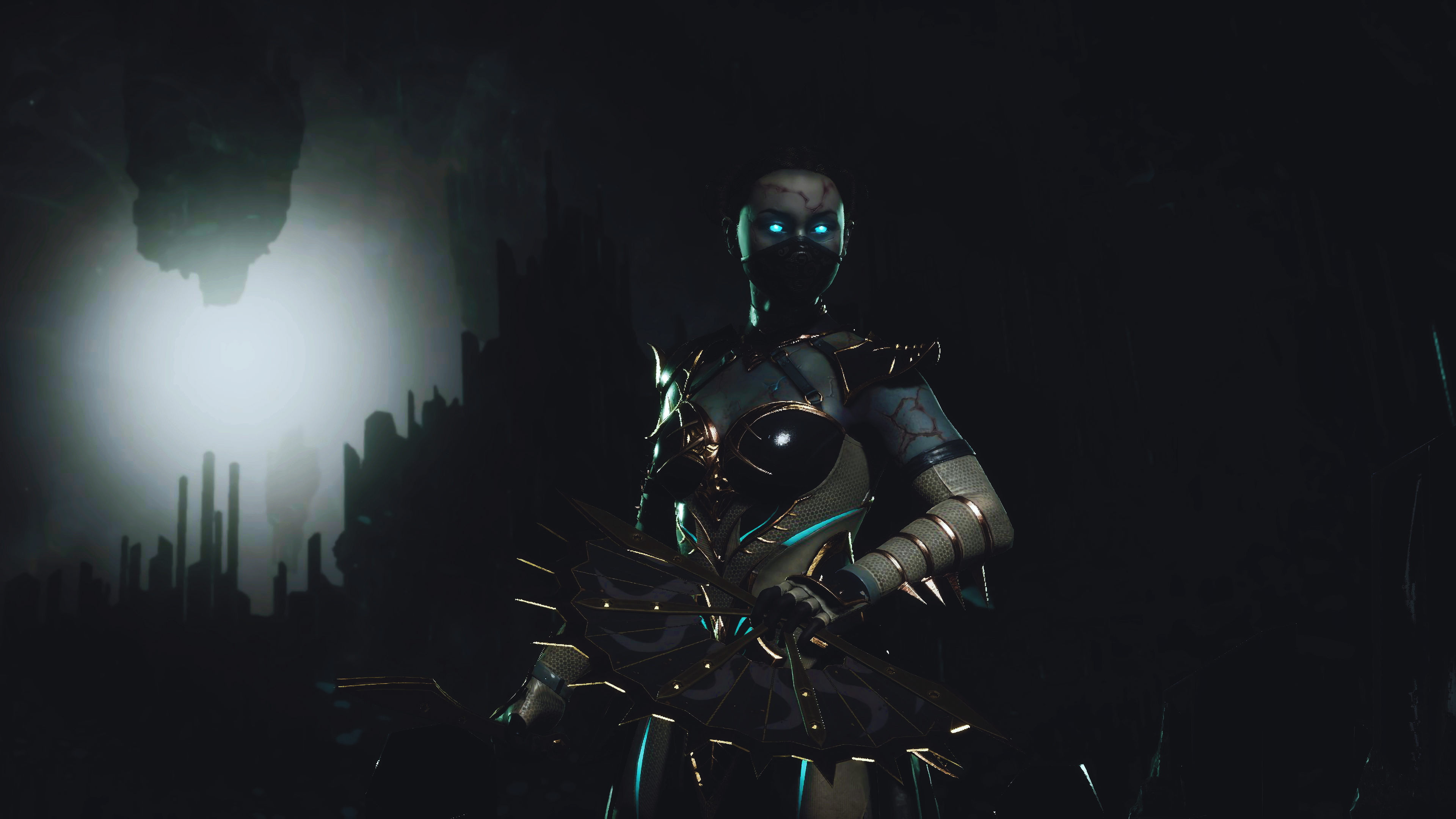 Wallpaper, Kitana, Mortal Kombat, mk11 3840x2160