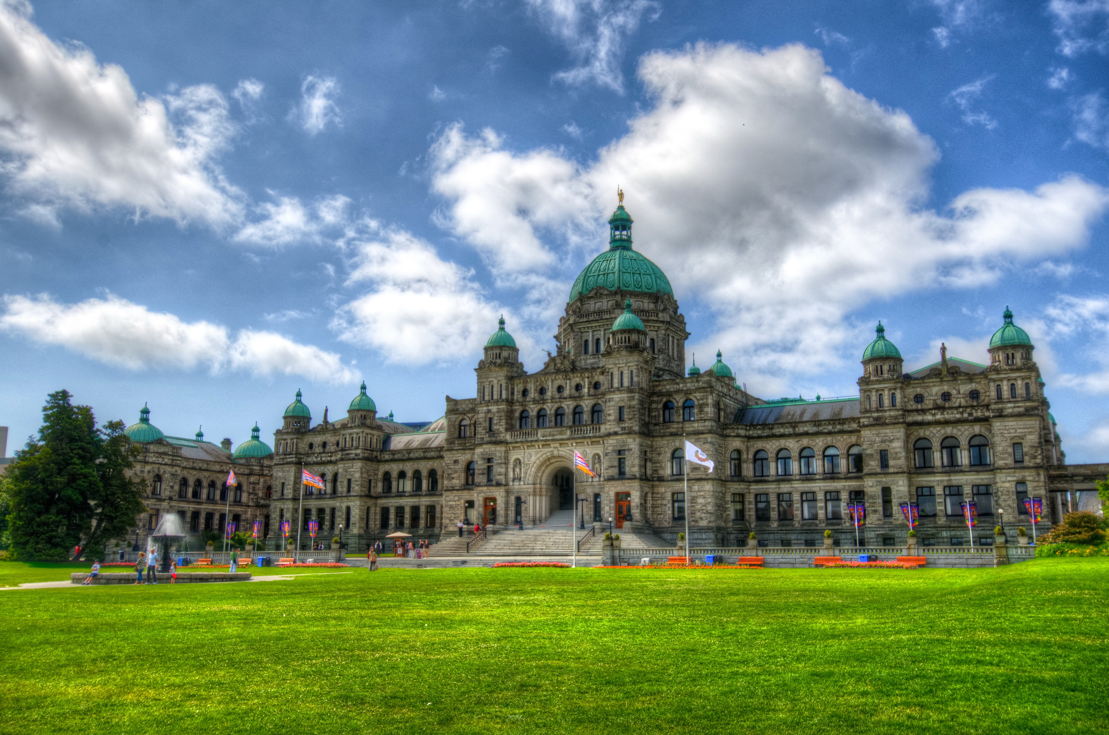 Parliament Building in Victoria, Canada
