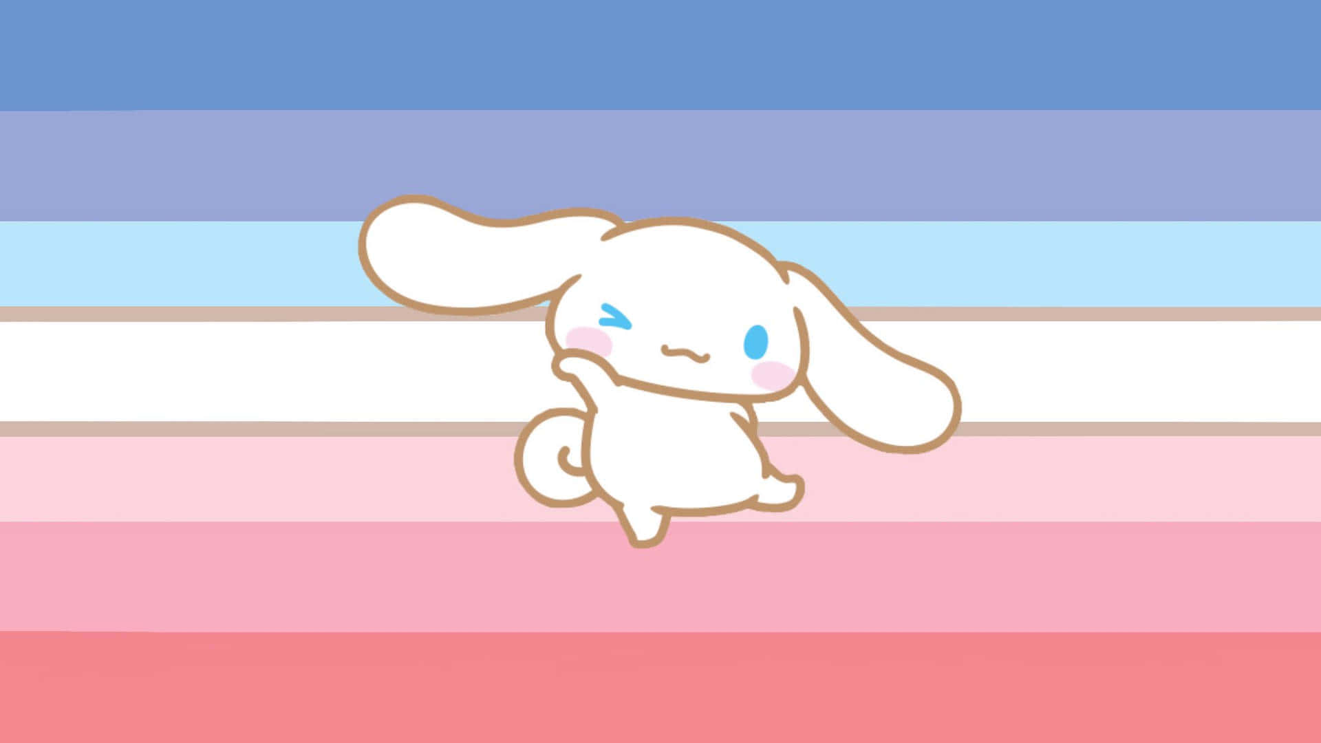 with Cinnamoroll Desktop Wallpaper