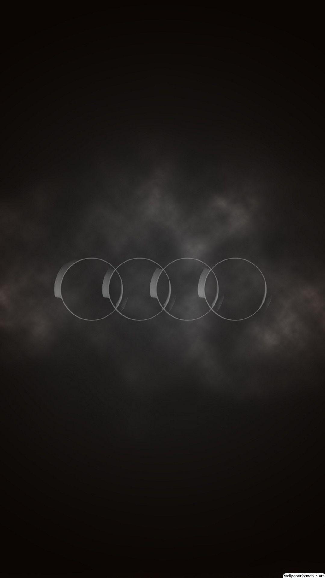 Audi Logo iPhone Wallpaper
