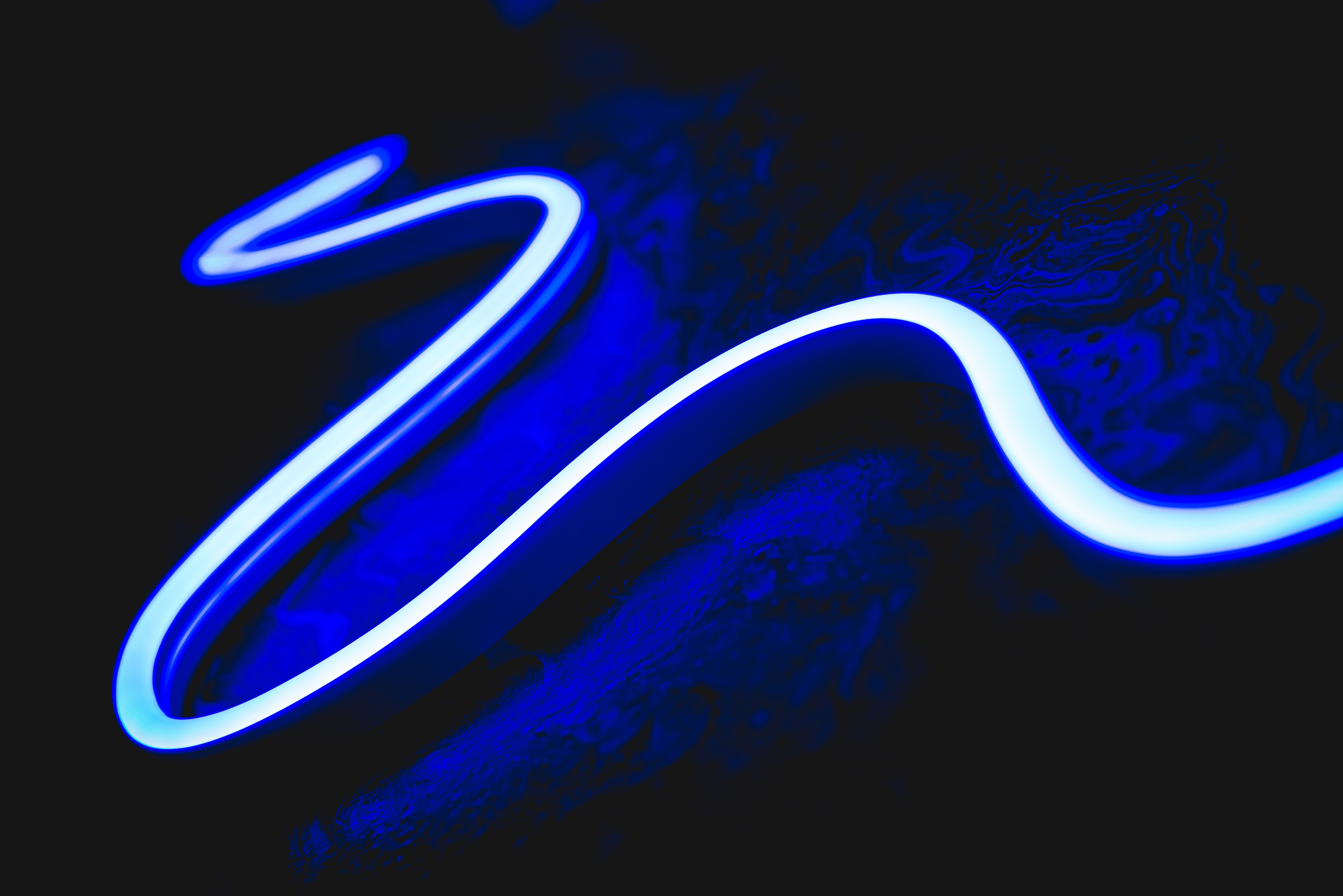 4k Blue Neon Wallpapers Wallpaper Cave