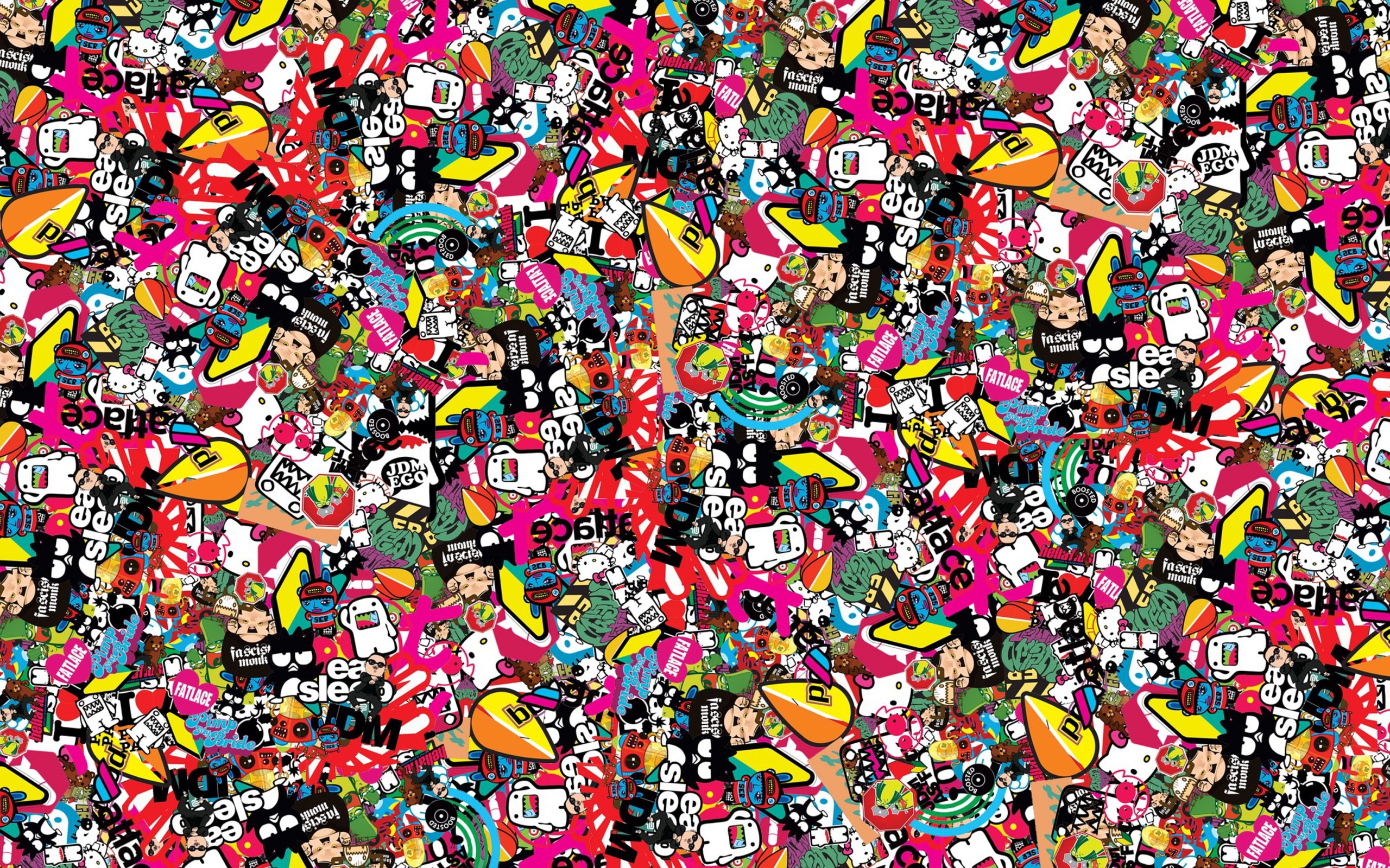 Wallpaper 4k jdm, background, style, sticker, texture 4k Wallpaper