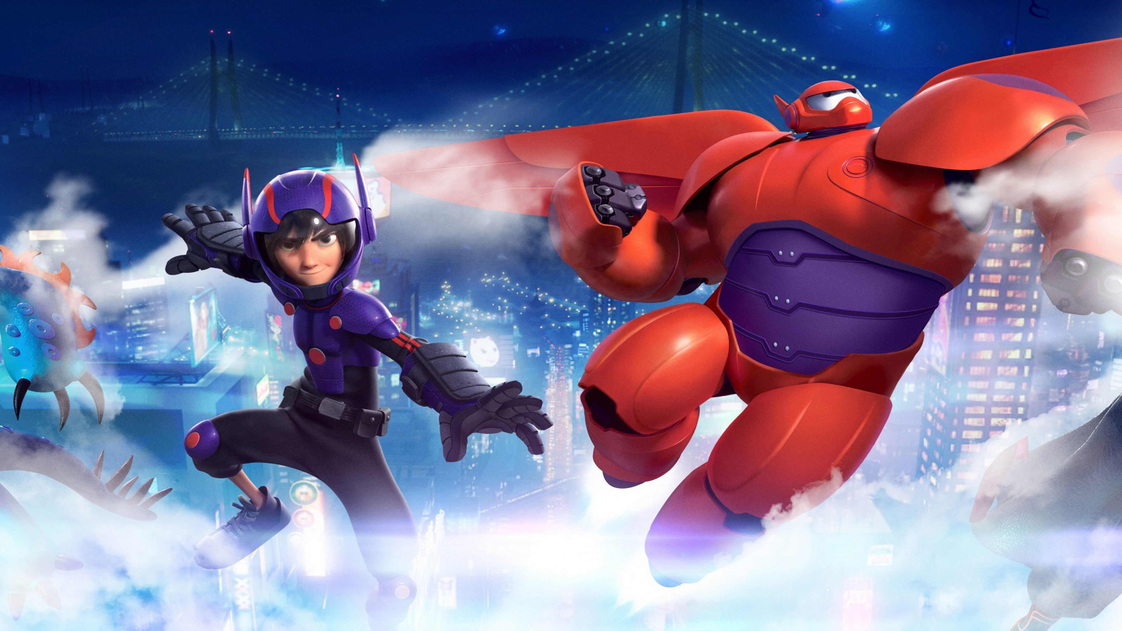 Free download Big Hero 6 Wallpaper Desktop Wallpaper HD Wallpaper Ultra HD [3840x2160] for your Desktop, Mobile & Tablet. Explore Big Hero Six Wallpaper. Big Hero Wallpaper, Six Wallpaper