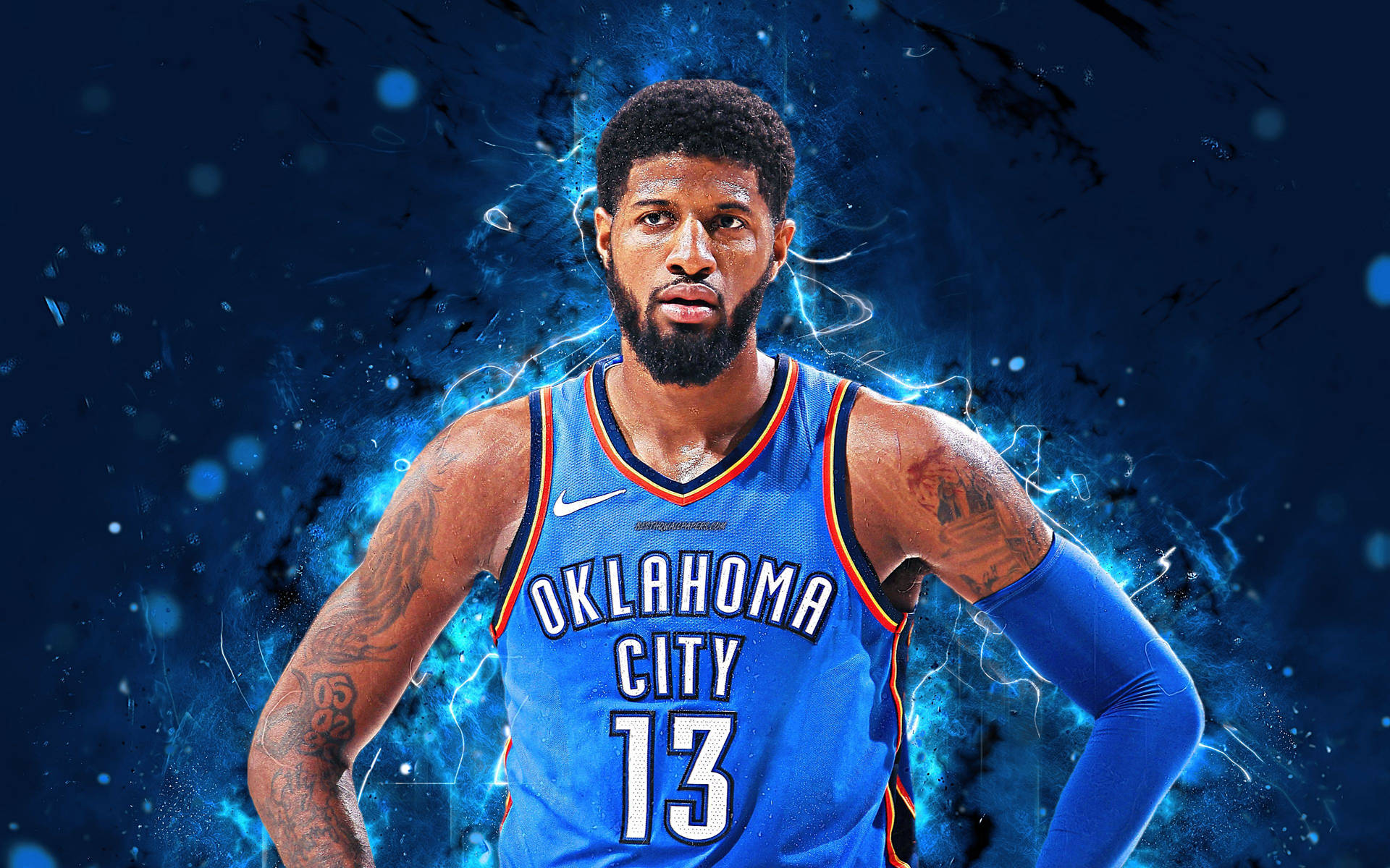 Download Paul George Dark Blue