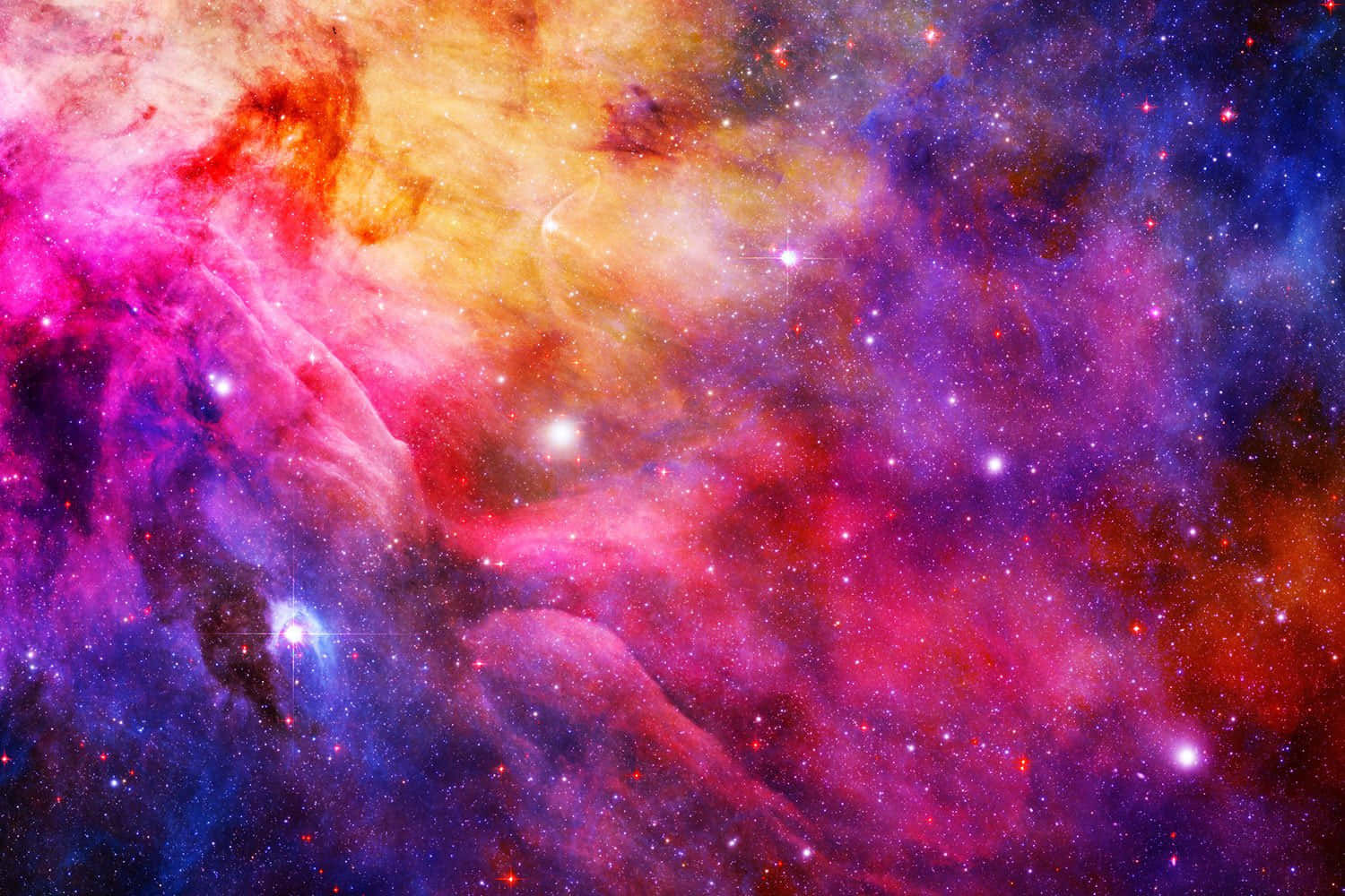 Download Mesmerizing Colorful Space Scene Wallpaper
