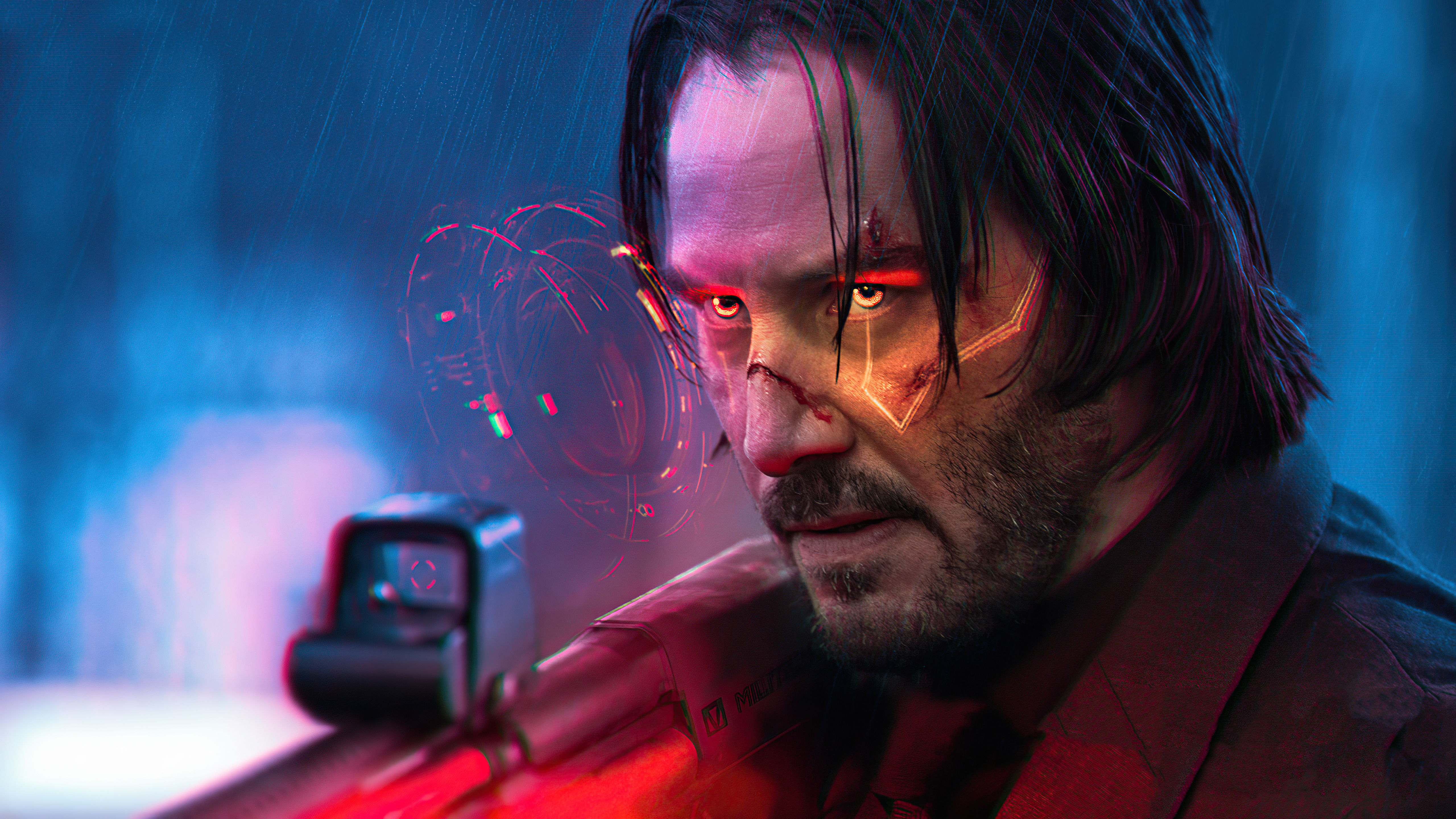 Keanu Reeves 4K, Keanu Reeves, John Wick Gallery HD Wallpaper