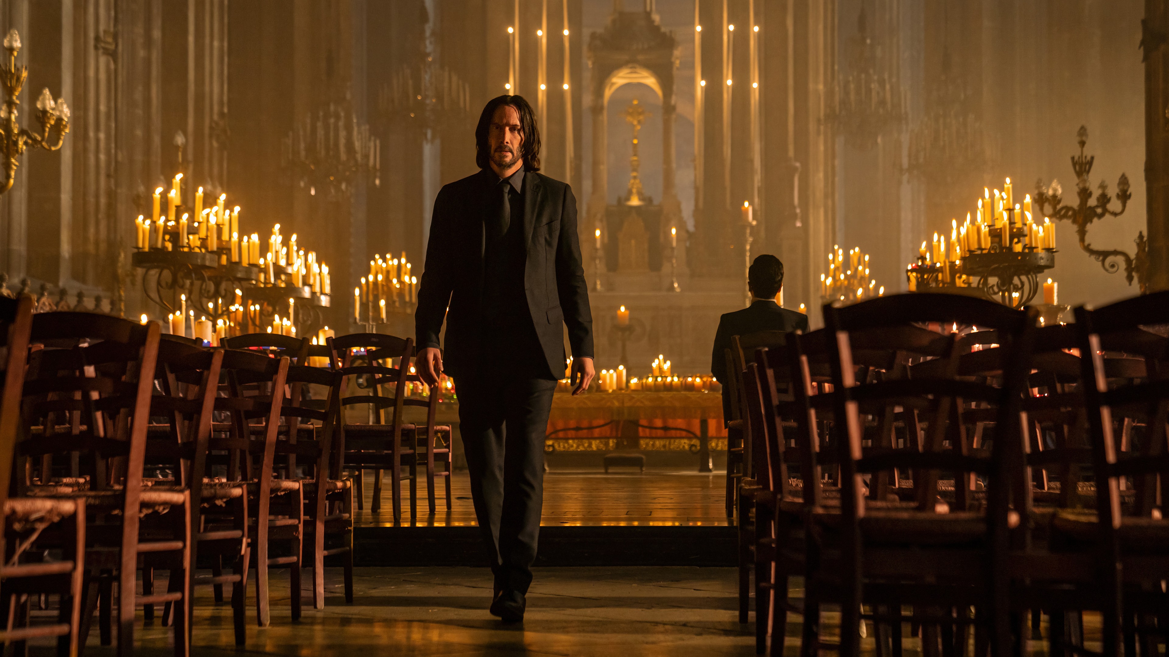 Wallpaper John Wick: Chapter 4, Keanu Reeves, 4K, Movies