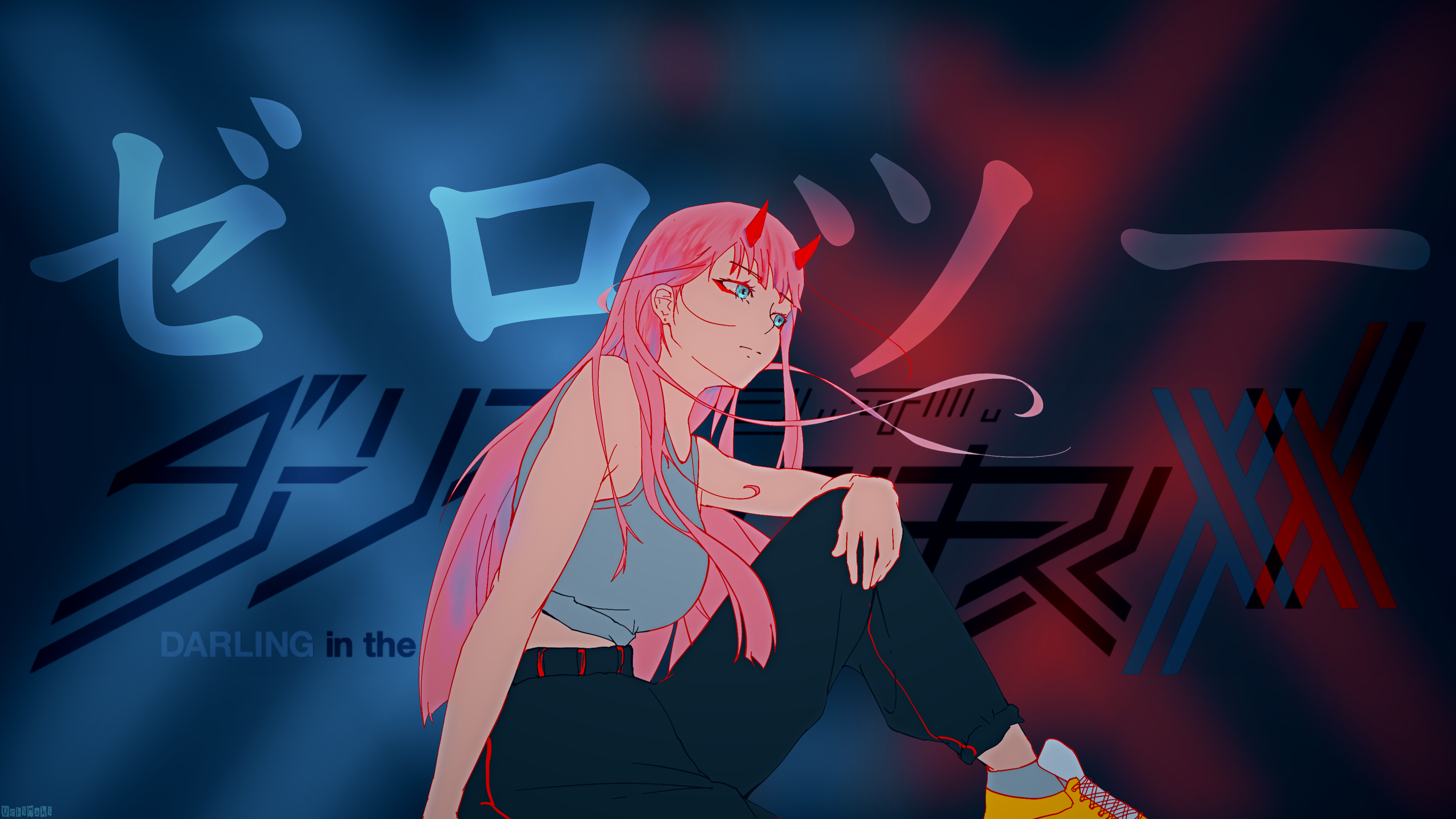 Zero Two in 4K Ultra HD Wallpaper