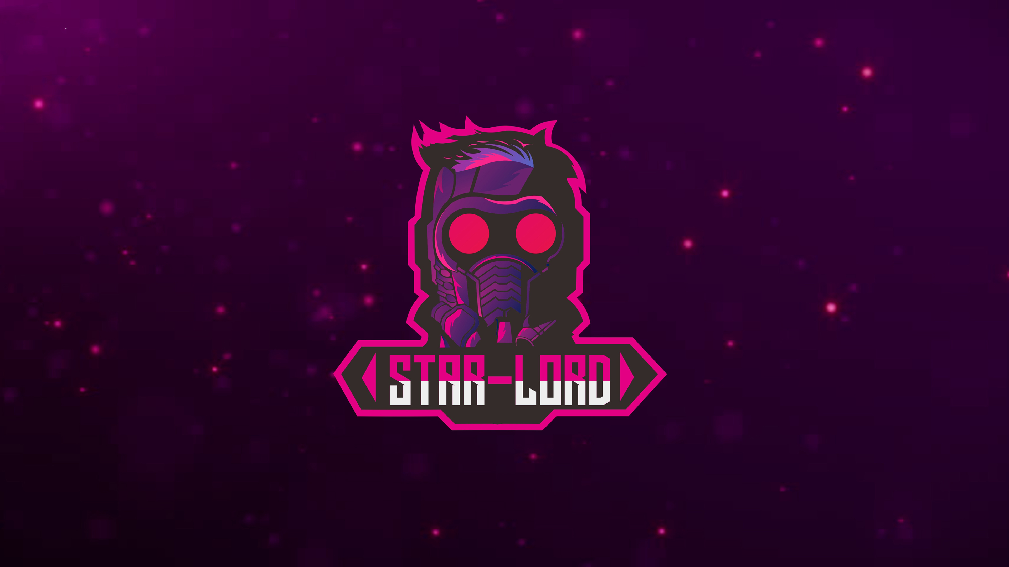 Wallpaper 4k Star Lord Logo 4k Wallpaper