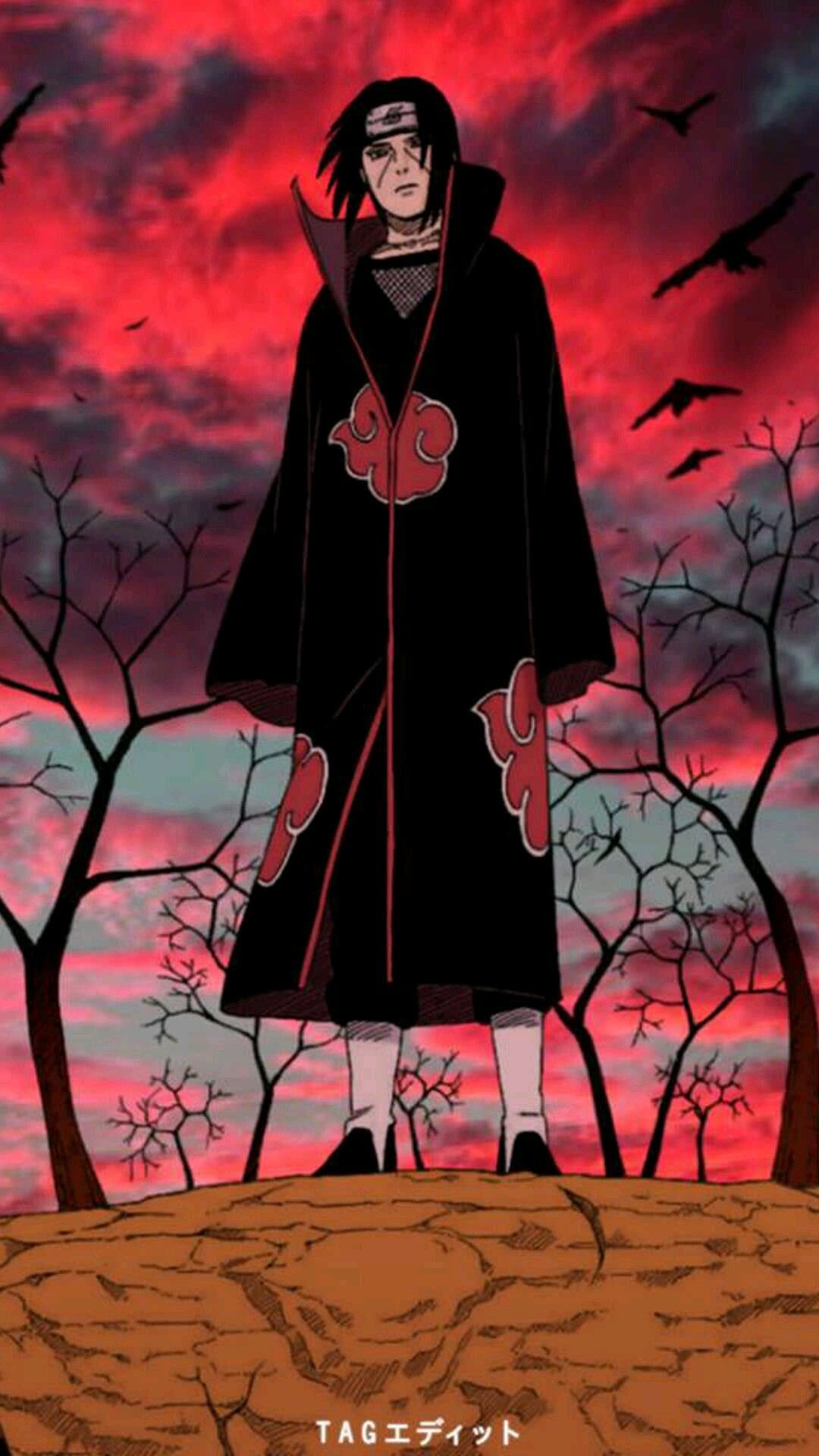 Itachi Uchiha Phone Wallpaper