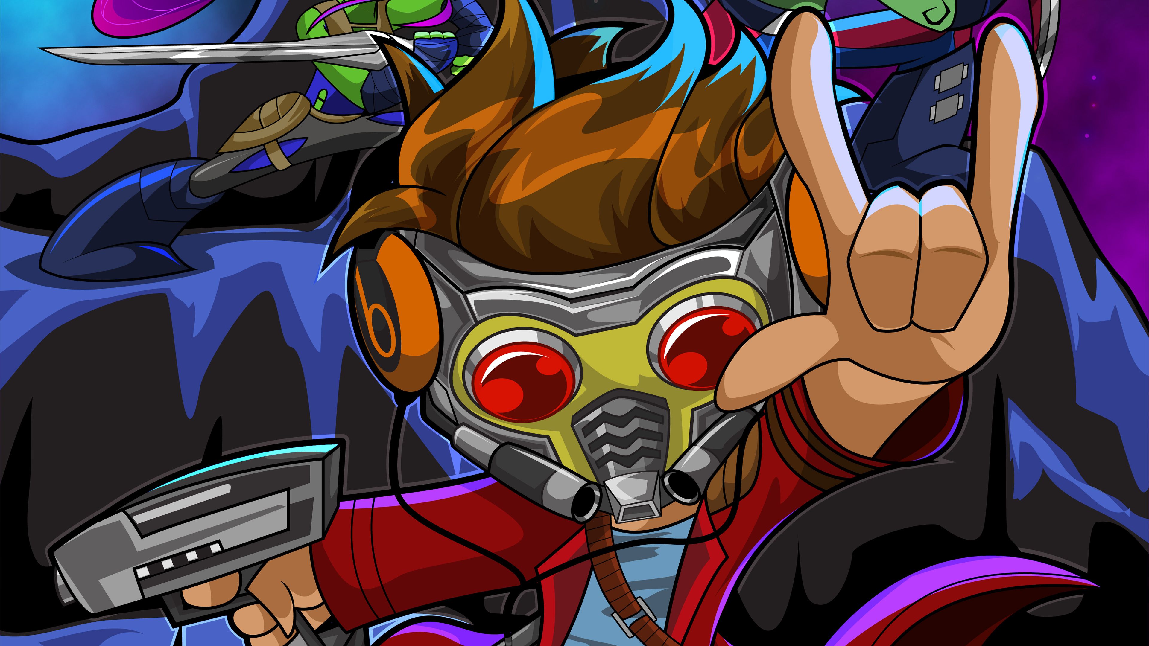 Star Lord Cool Artwork superheroes wallpaper, star lord wallpaper, hd- wallpaper, digital art wallpaper, behance wallp. Cool artwork, Star lord, Hero wallpaper