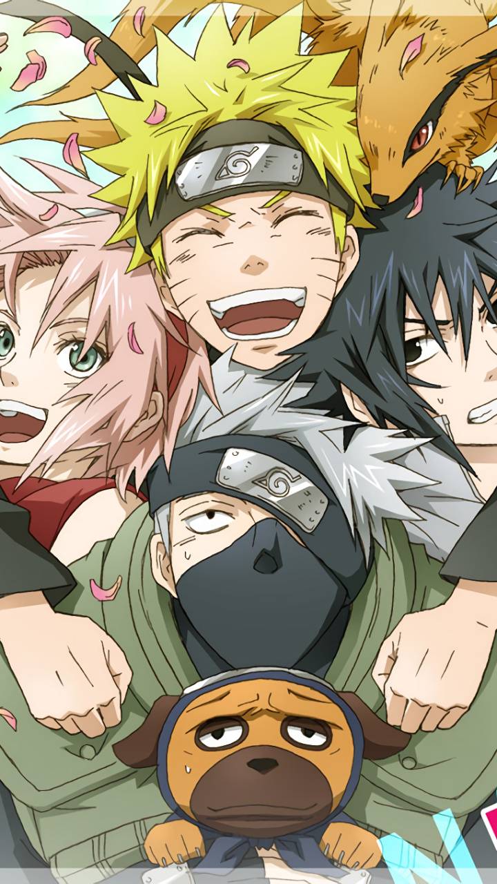 Cute Naruto and Friends Wallpaper Free Cute Naruto and Friends Background