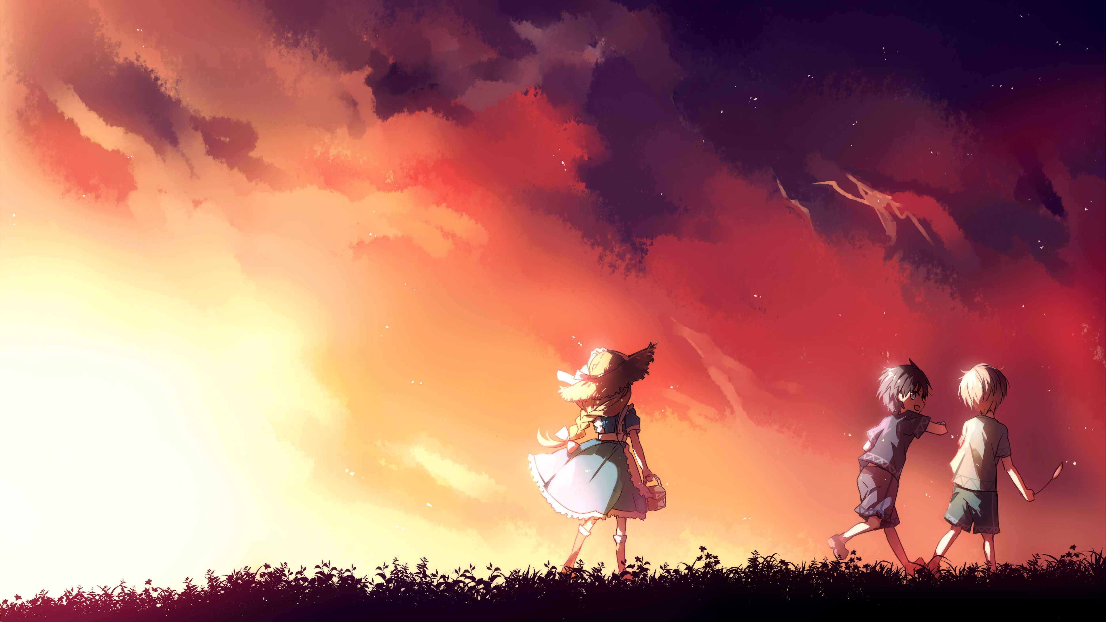 Alice, Kirito, Eugeo, Sword Art Online Alicization, 4K Gallery HD Wallpaper