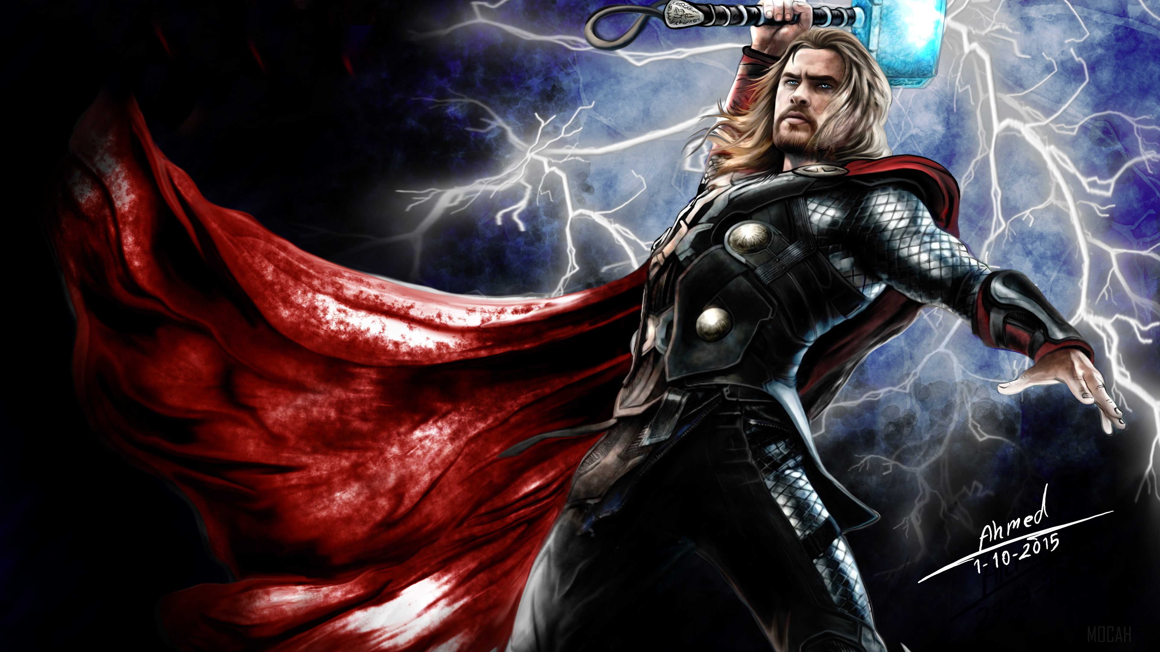 Thor Hammer 4k Gallery HD Wallpaper