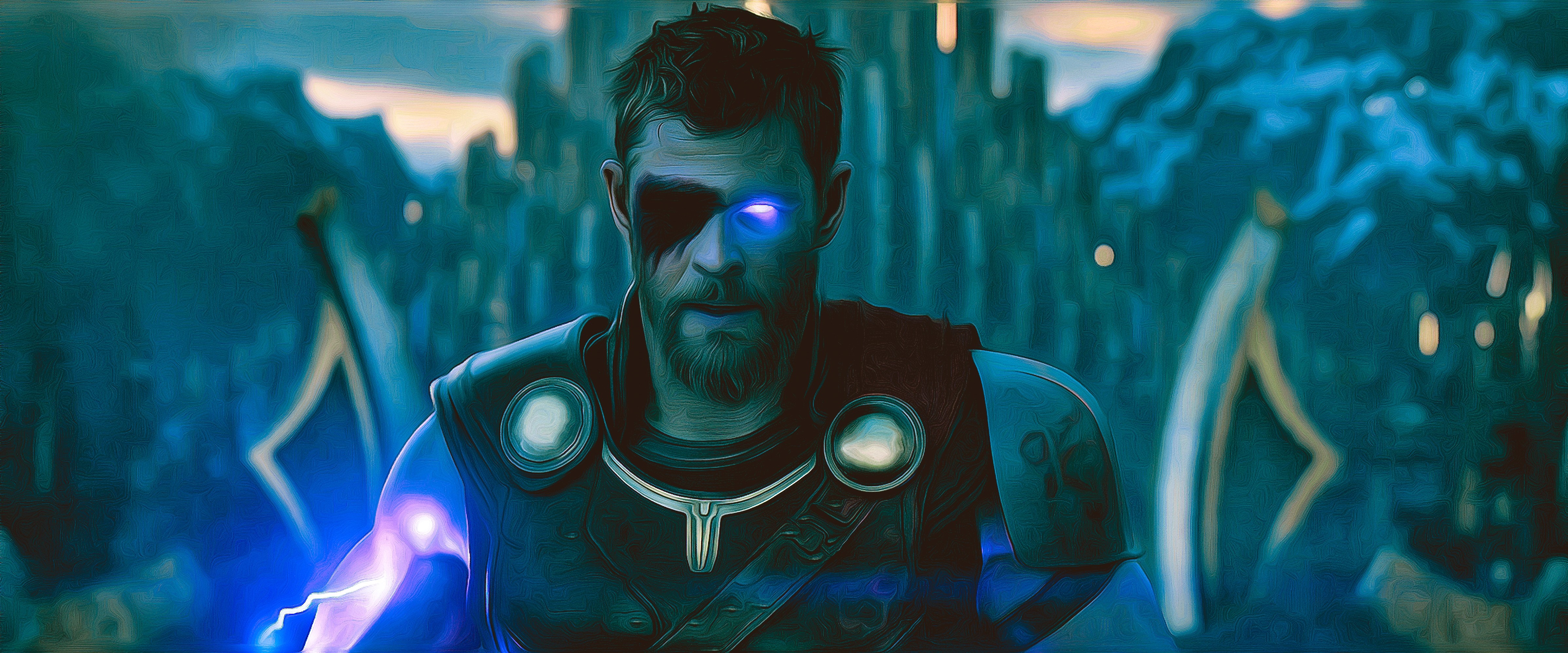 Wallpaper / thor, thor ragnarok, hd, 4k, digital art, free download