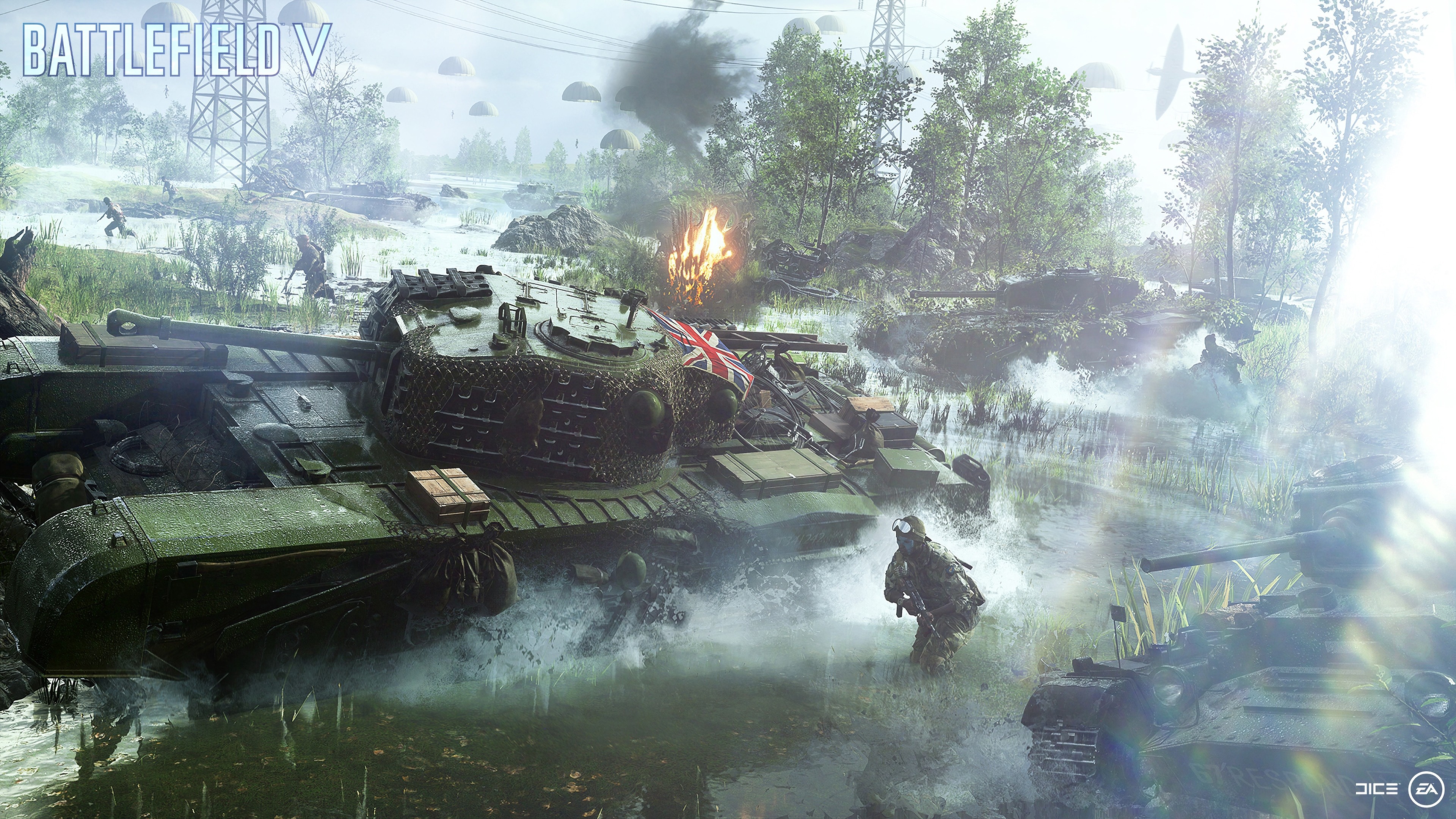4K, Battlefield 5, E3 2018, screenshot Gallery HD Wallpaper