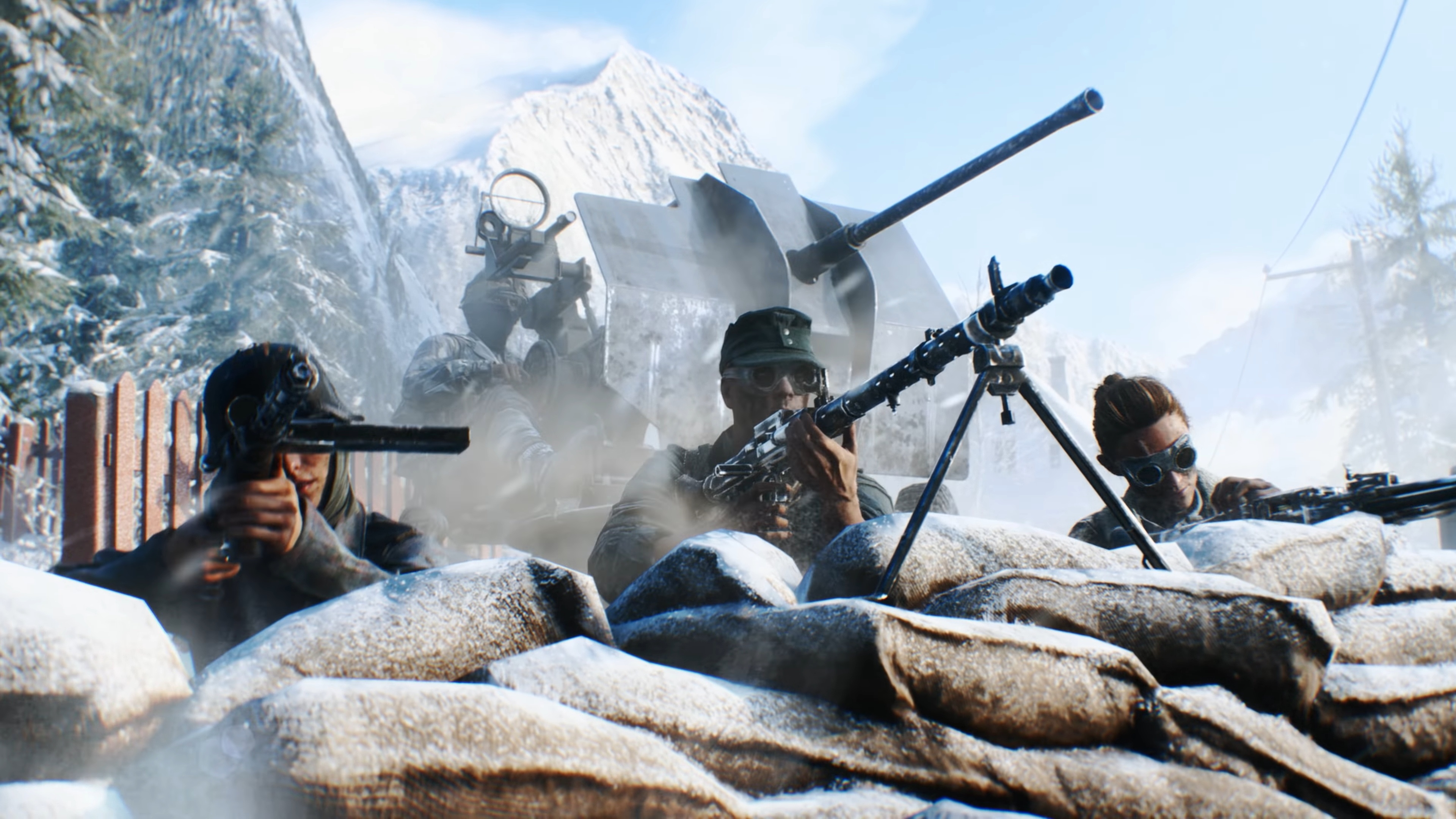 Download wallpaper 3840x2160 battlefield 5, soldiers, 2018 4k wallpaper, uhd wallpaper, 16:9 widescreen 3840x2160 HD background, 9126