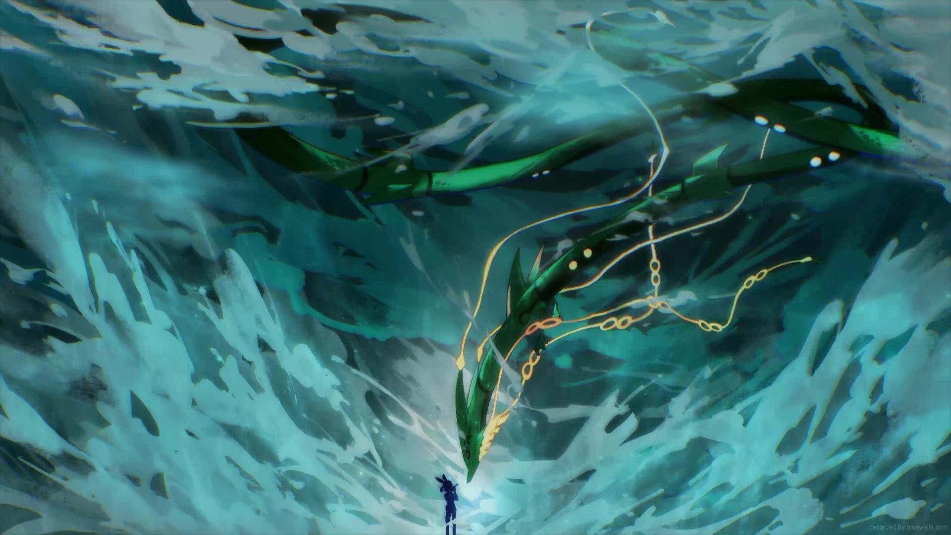 Mega Rayquaza Live Wallpaper, Animated Wallpaper