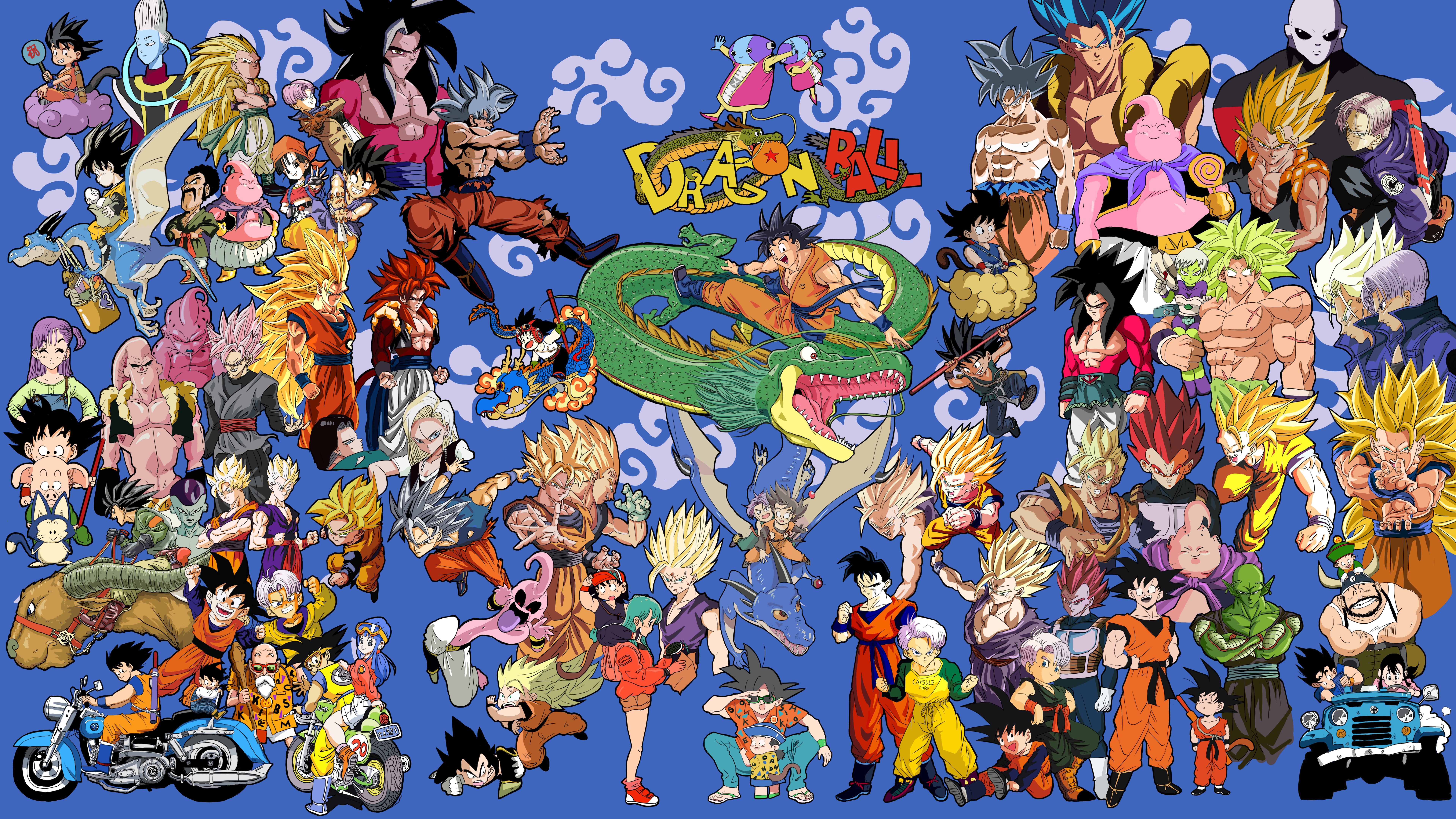 Anime Dragon Ball GT 4k Ultra HD Wallpaper