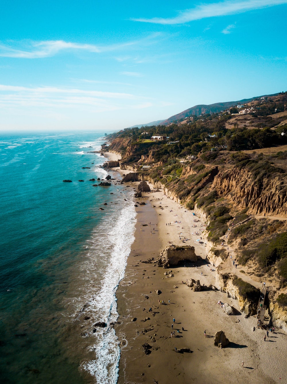 Malibu Beach Picture. Download Free Image