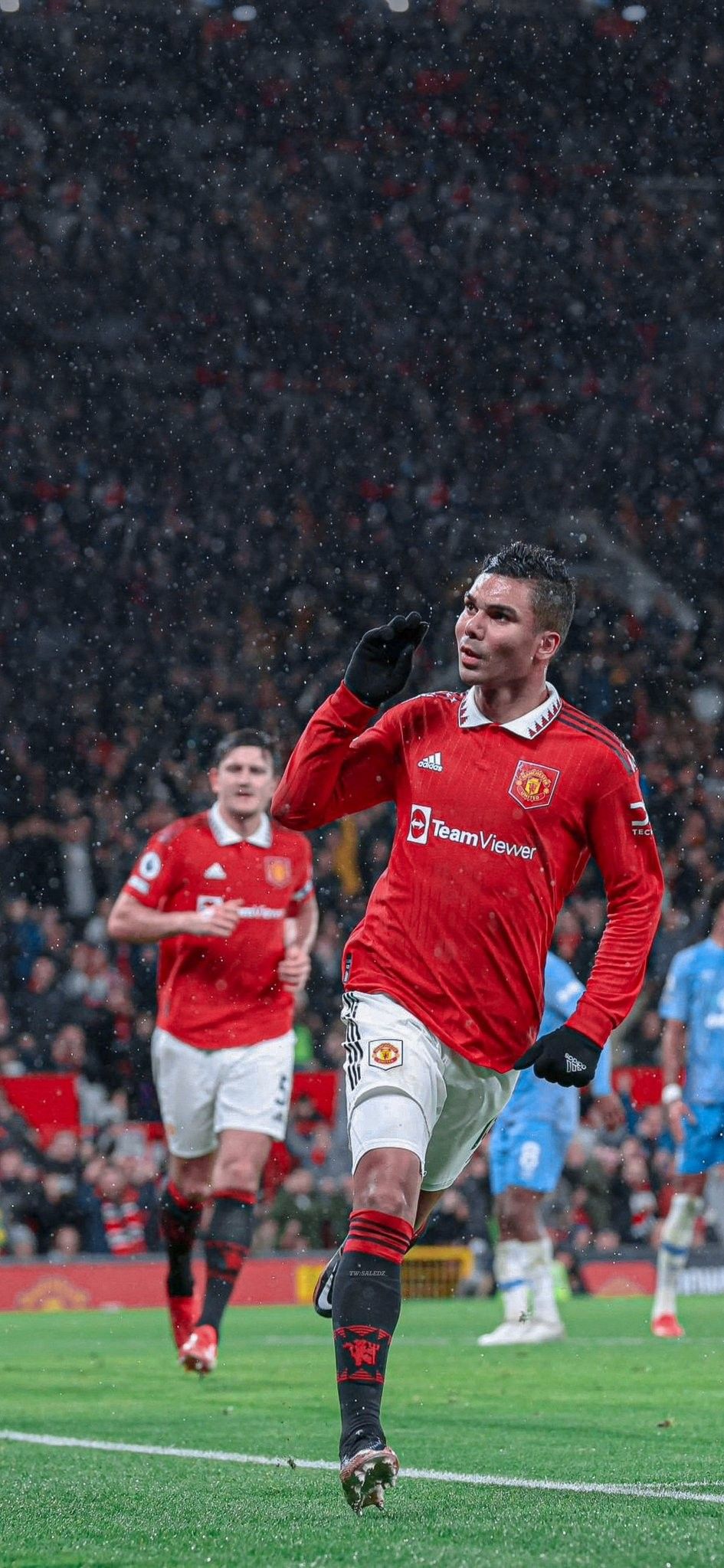 Casemiro. Manchester united team, Manchester united wallpaper, Manchester united logo