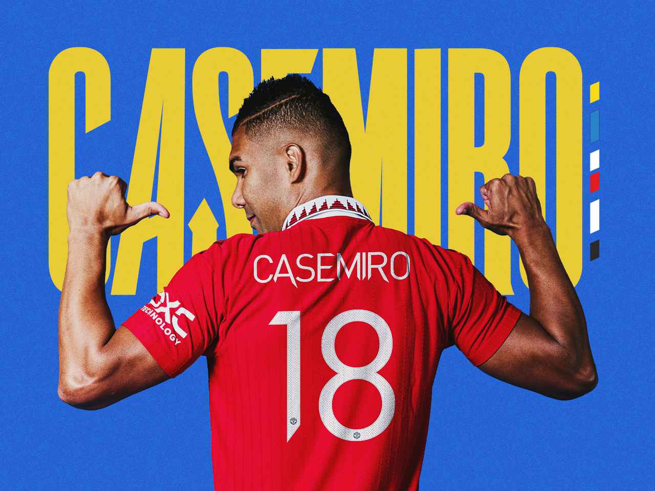 First photo of Casemiro in Man Utd adidas kits for 202223 season
