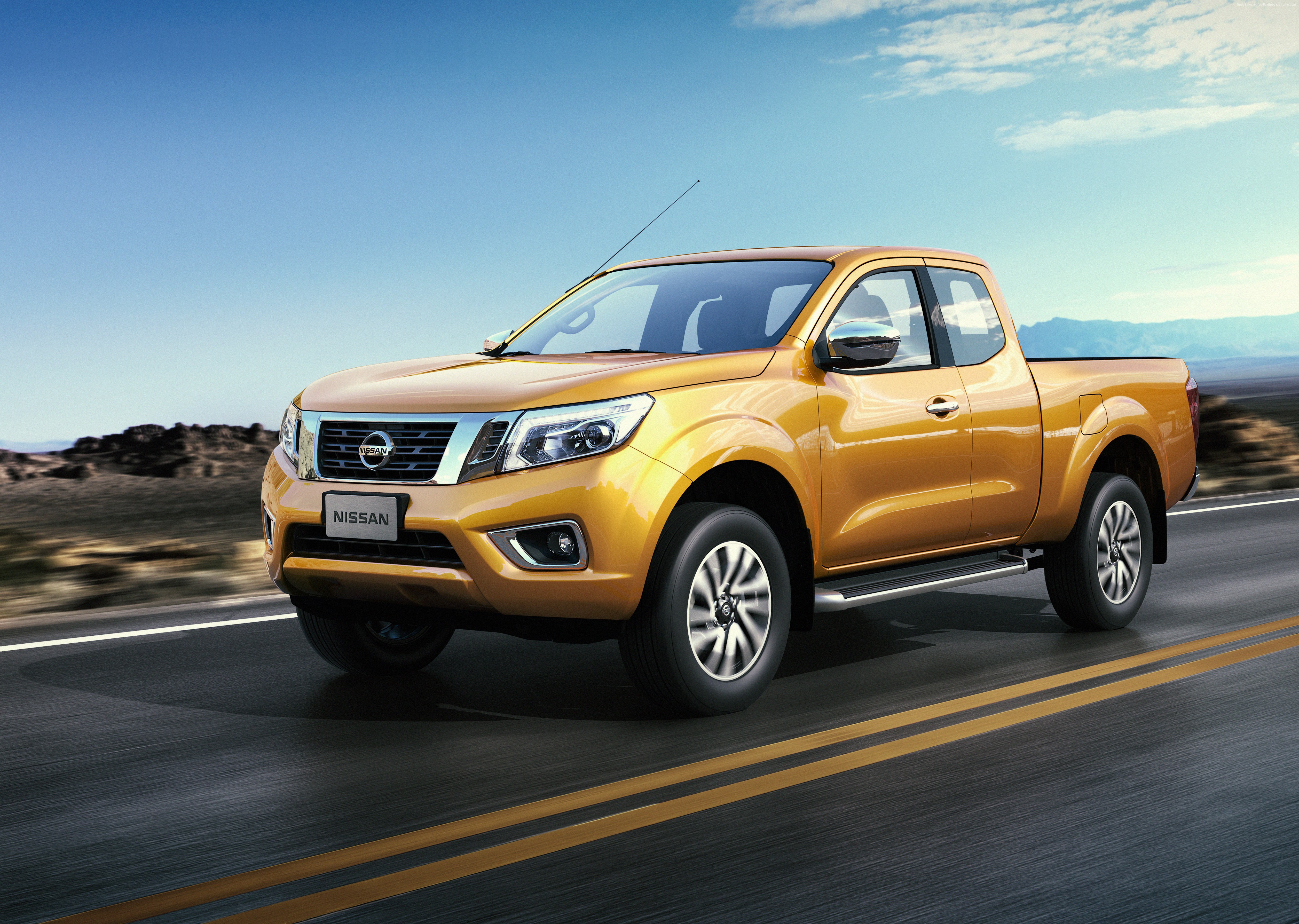 Frankfurt 2015, Nissan, Nissan NP300 NAVARA, Navara, gold Gallery HD Wallpaper