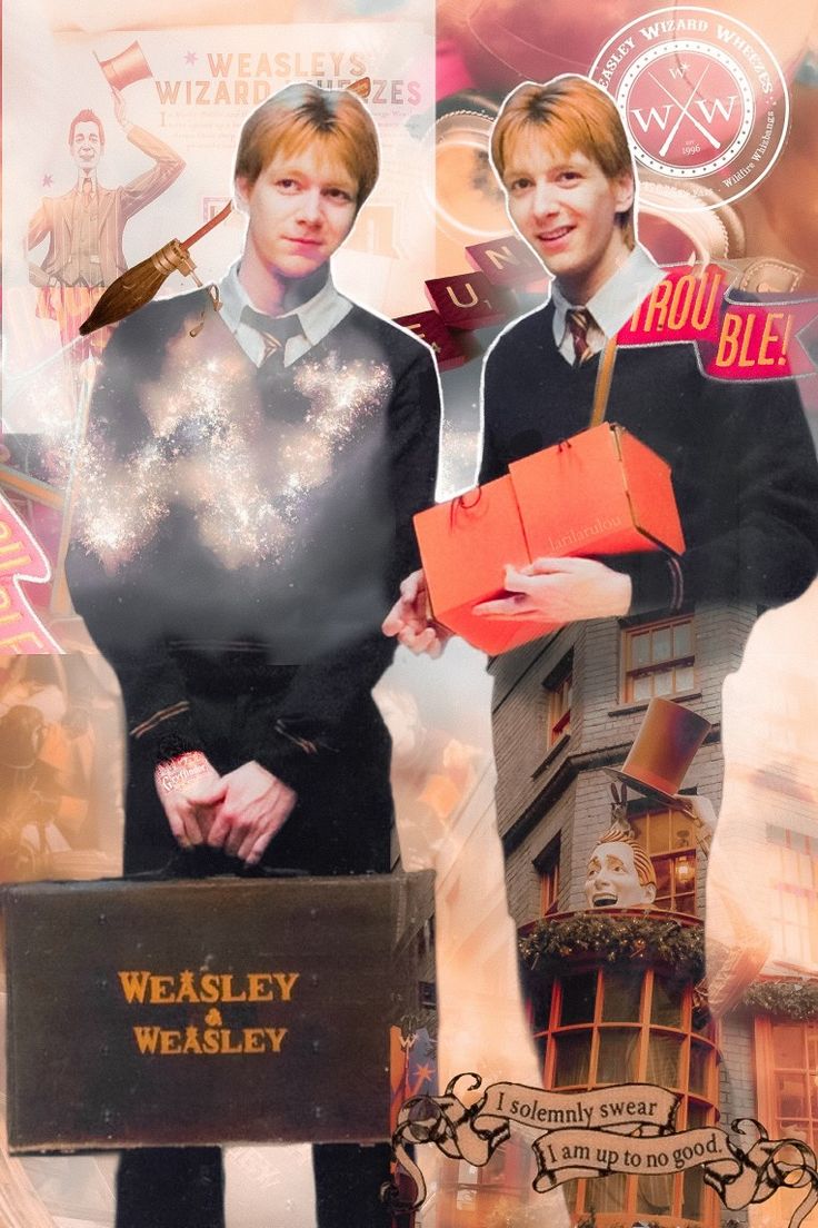 Weasley twins wallpaper. Weasley twins, Fred and george weasley, Harry potter memes