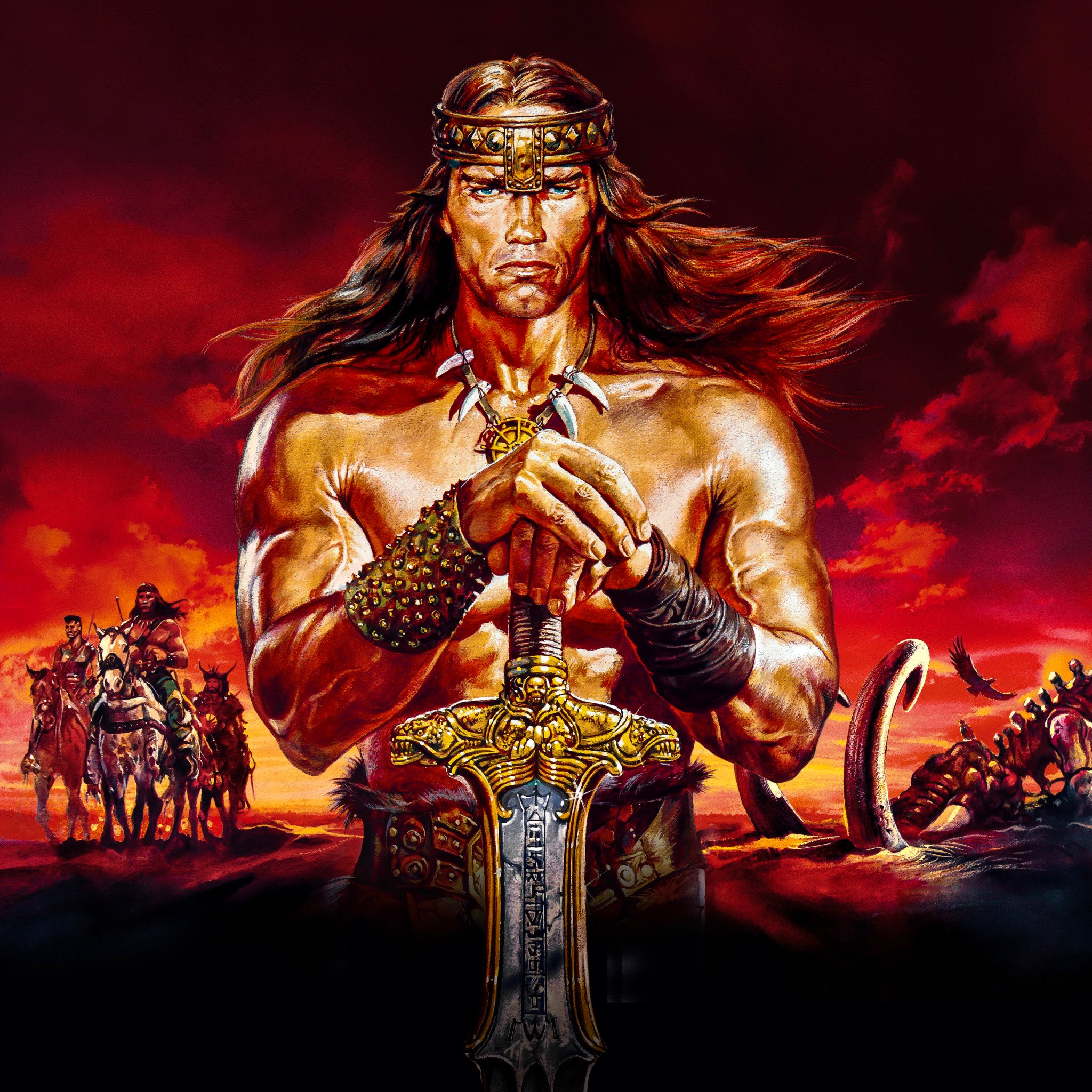 CineHeroes the Destroyer Illustration by Renato Casaro ⚔️