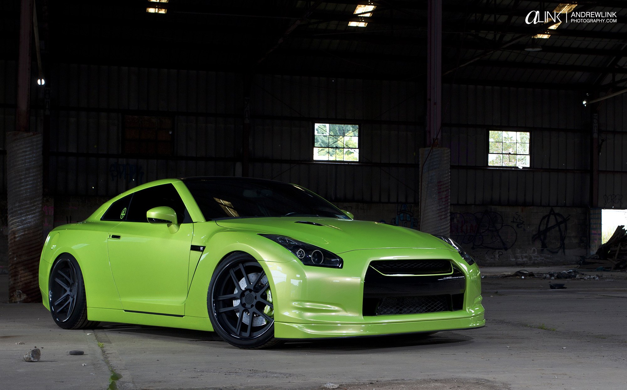 GT R Nismo Nissan R35 TUNING Supercar Coupe Japan Cars Green Verte Verde Wallpaperx1243