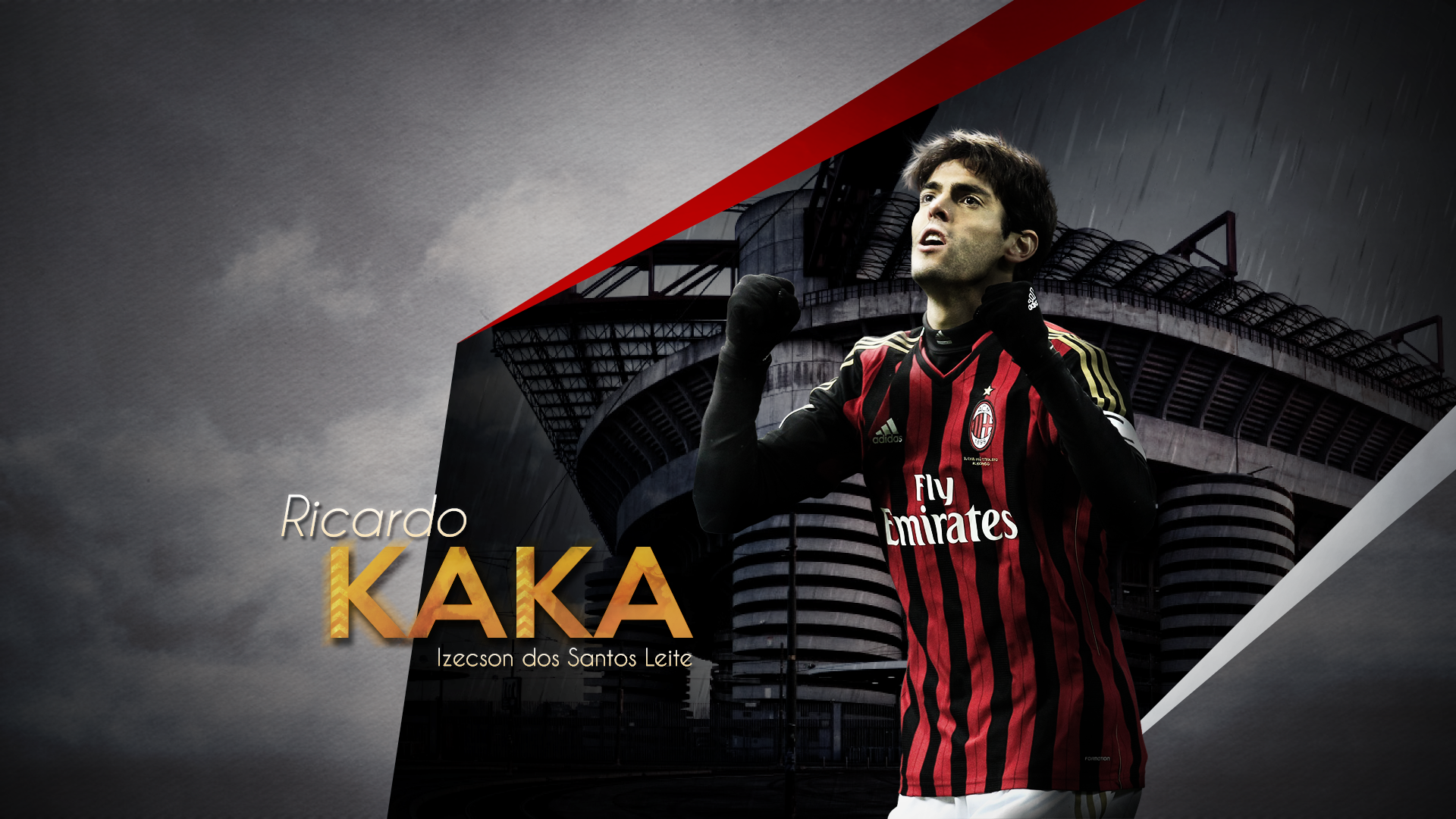 Kaká HD, A.C. Milan, HD Wallpaper
