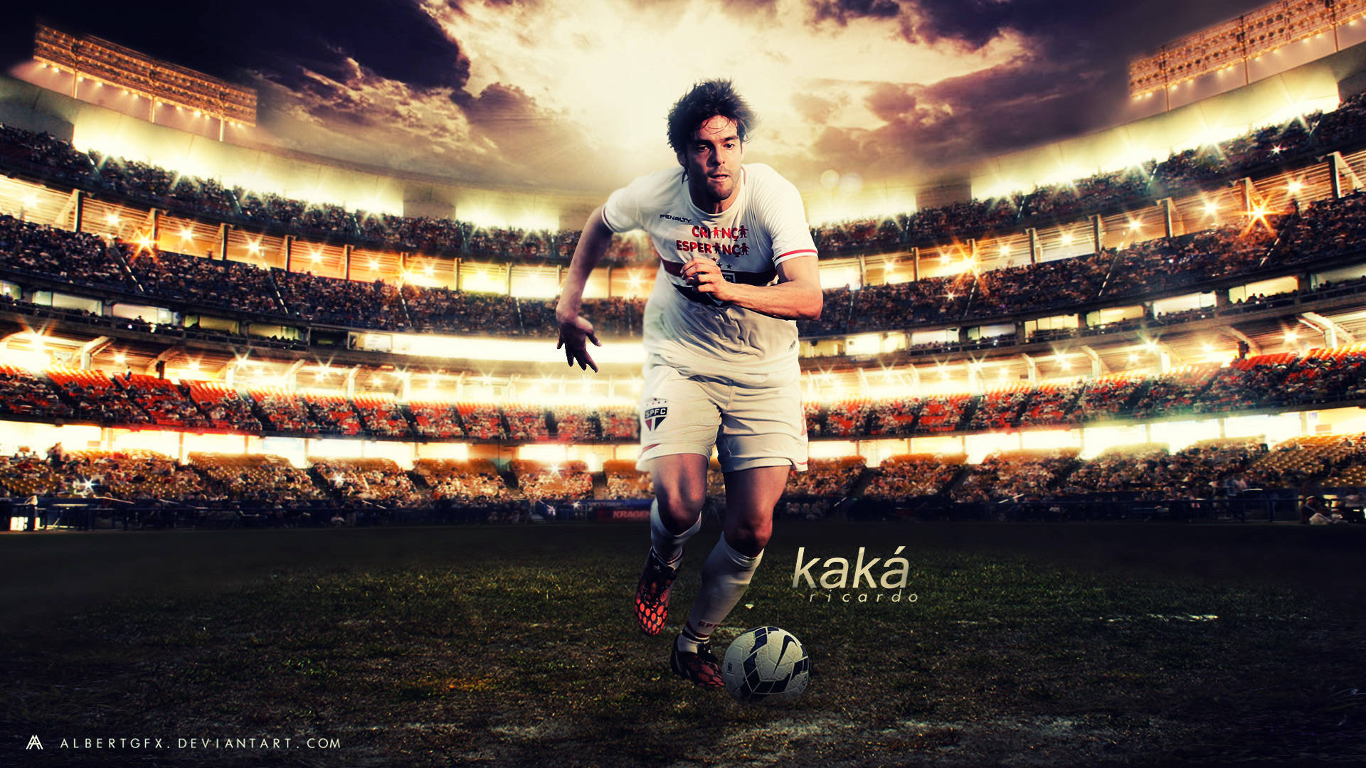 Download Kaká Sao Paulo FC Wallpaper
