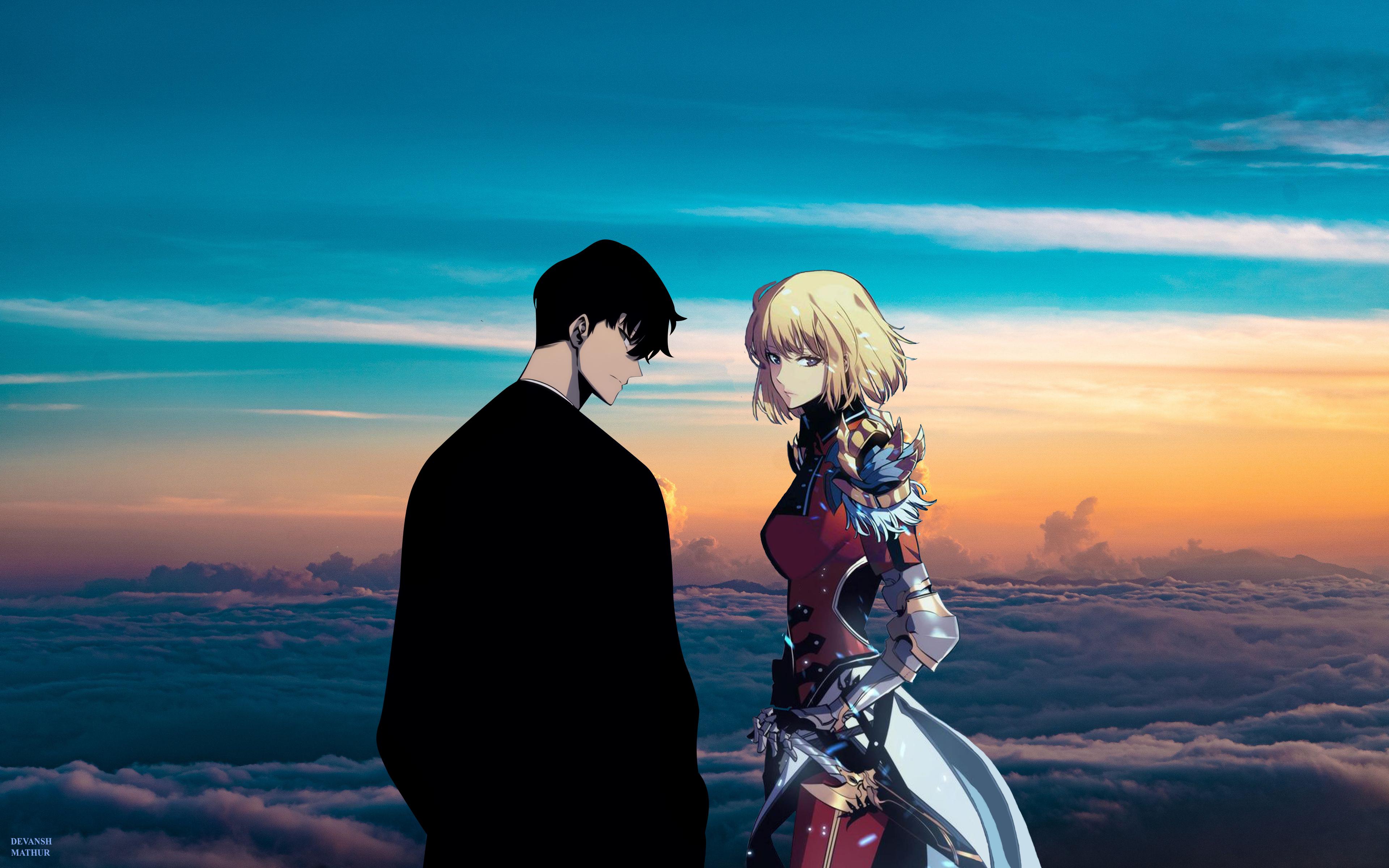 Sung Jinwoo & Cha Hae In Wallpaper