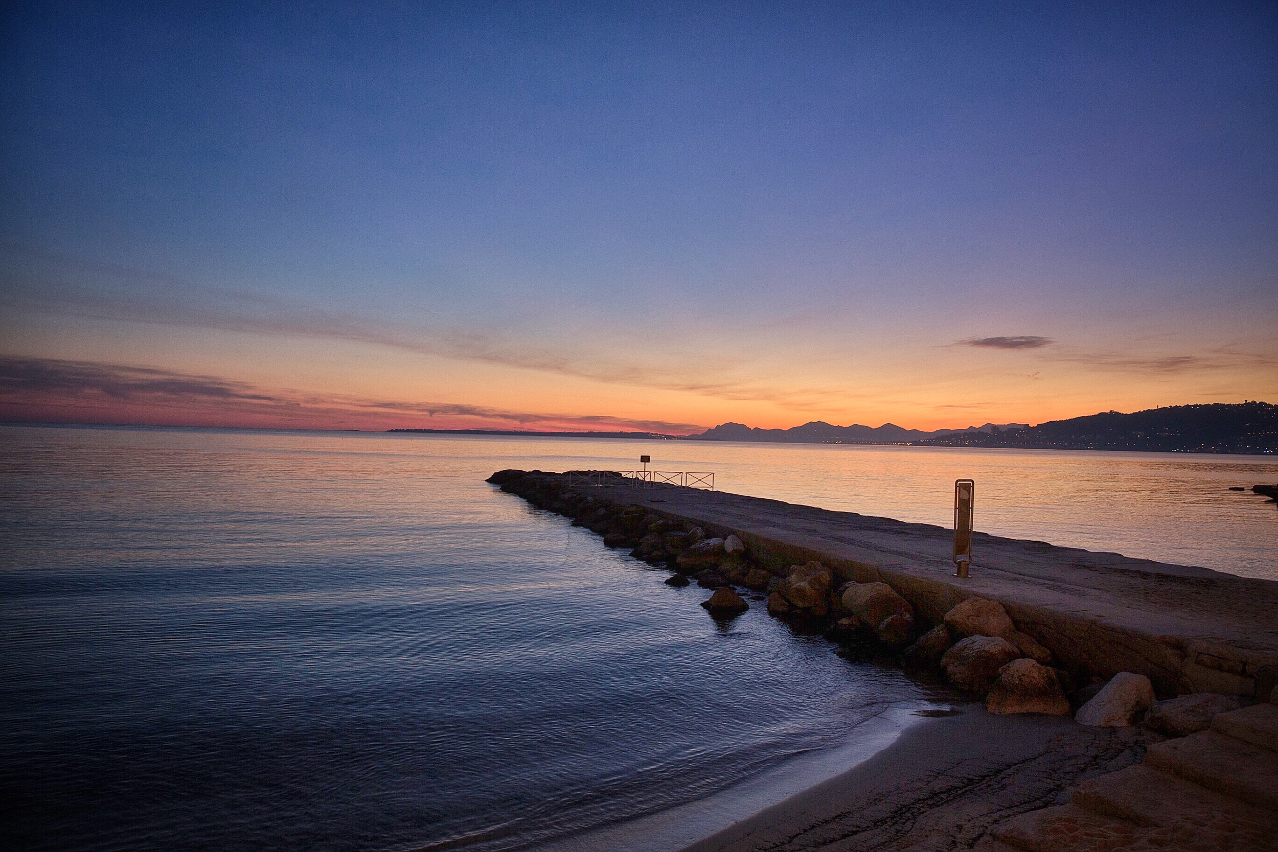 Wallpaper, mer, landscape, ciel, paysage, reflets, paysages, antibes, paysagesmer 2500x1667