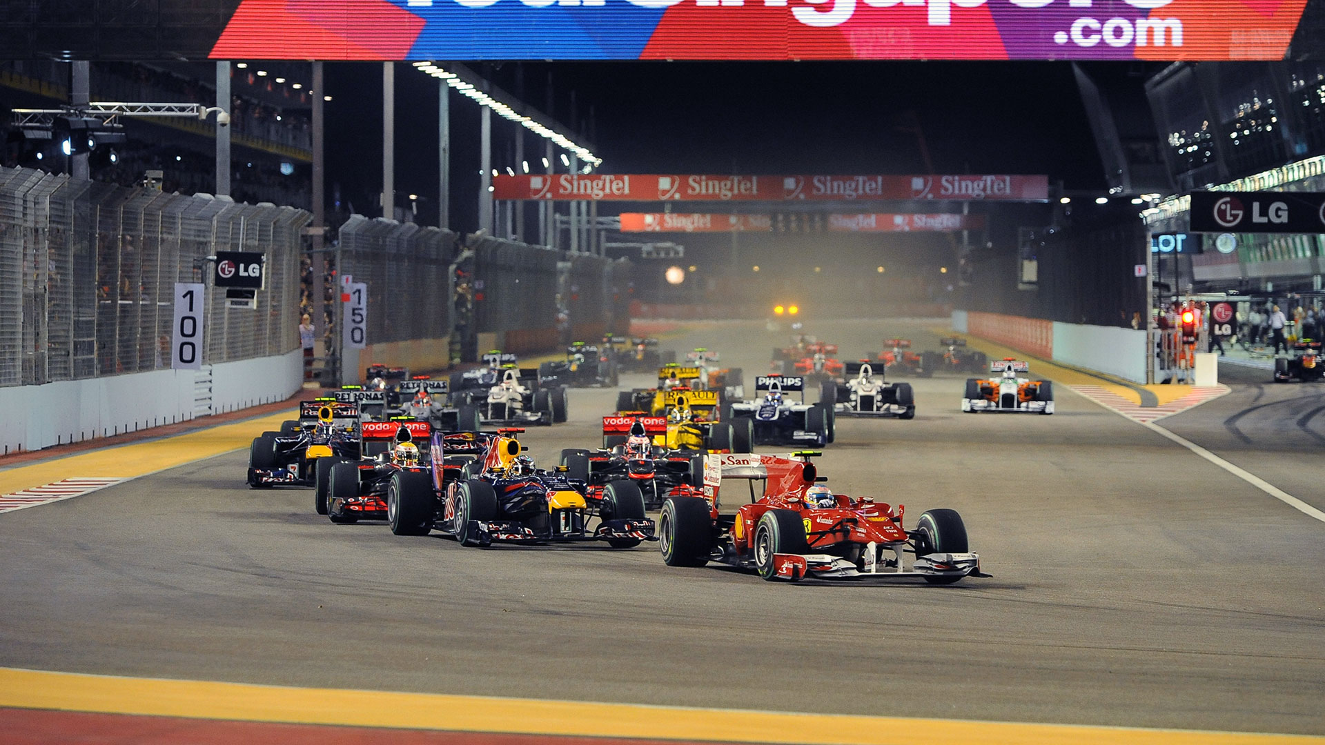 Free download HD Wallpaper 2010 Formula 1 Grand Prix of Singapore F1 Fansite [1920x1080] for your Desktop, Mobile & Tablet. Explore Singapore Wallpaper Shop. Korean Wallpaper Singapore, Coffee Shop Wallpaper, Wallpaper. Shop