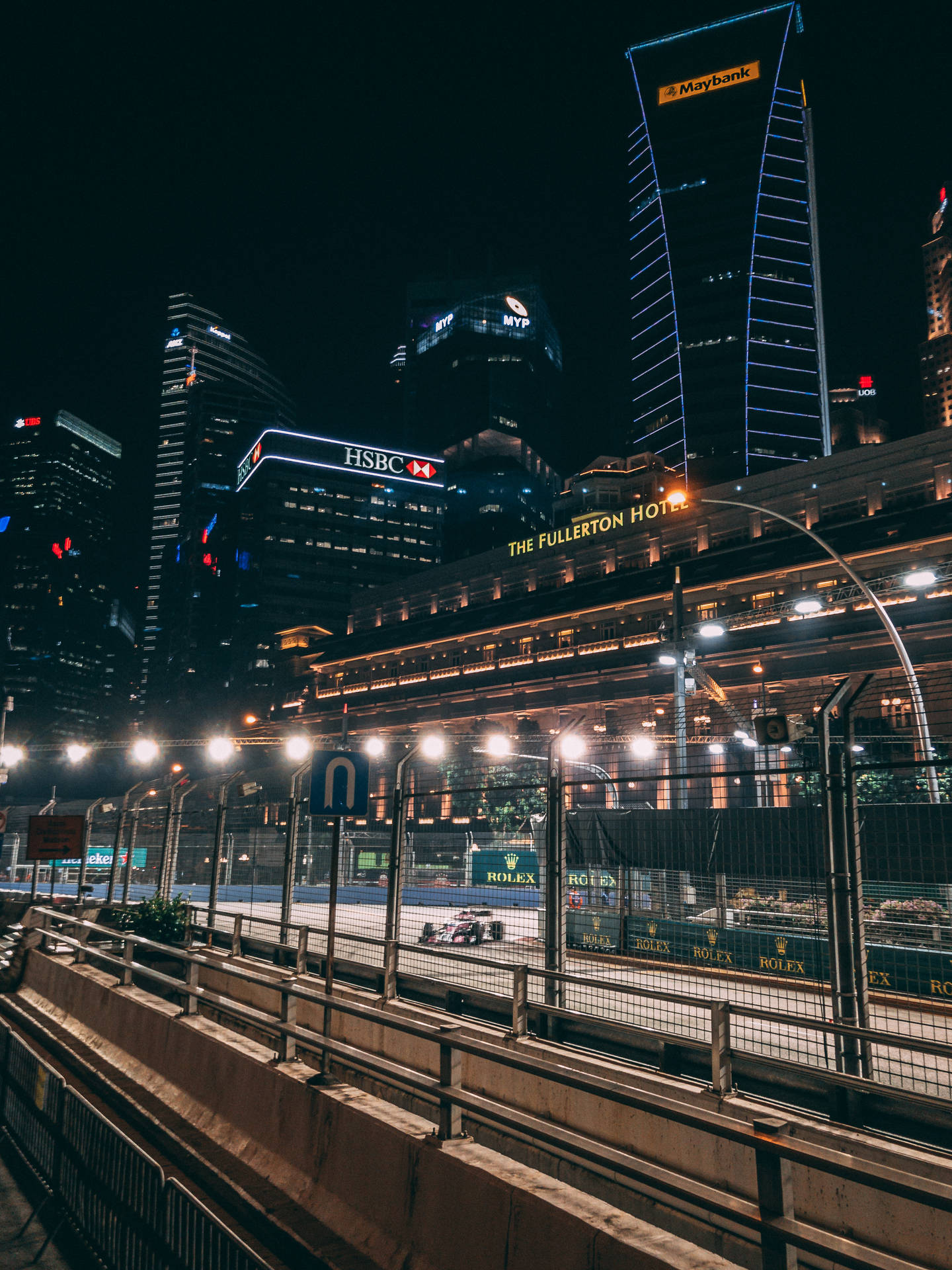 F1 iPhone Singapore Racing Wallpaper