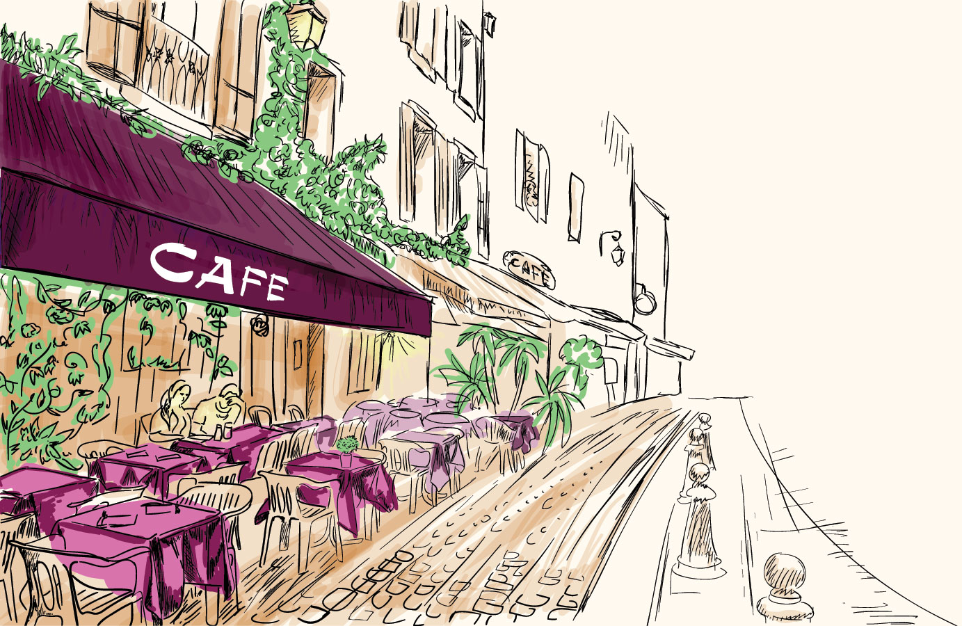 Paris Street Cafe
