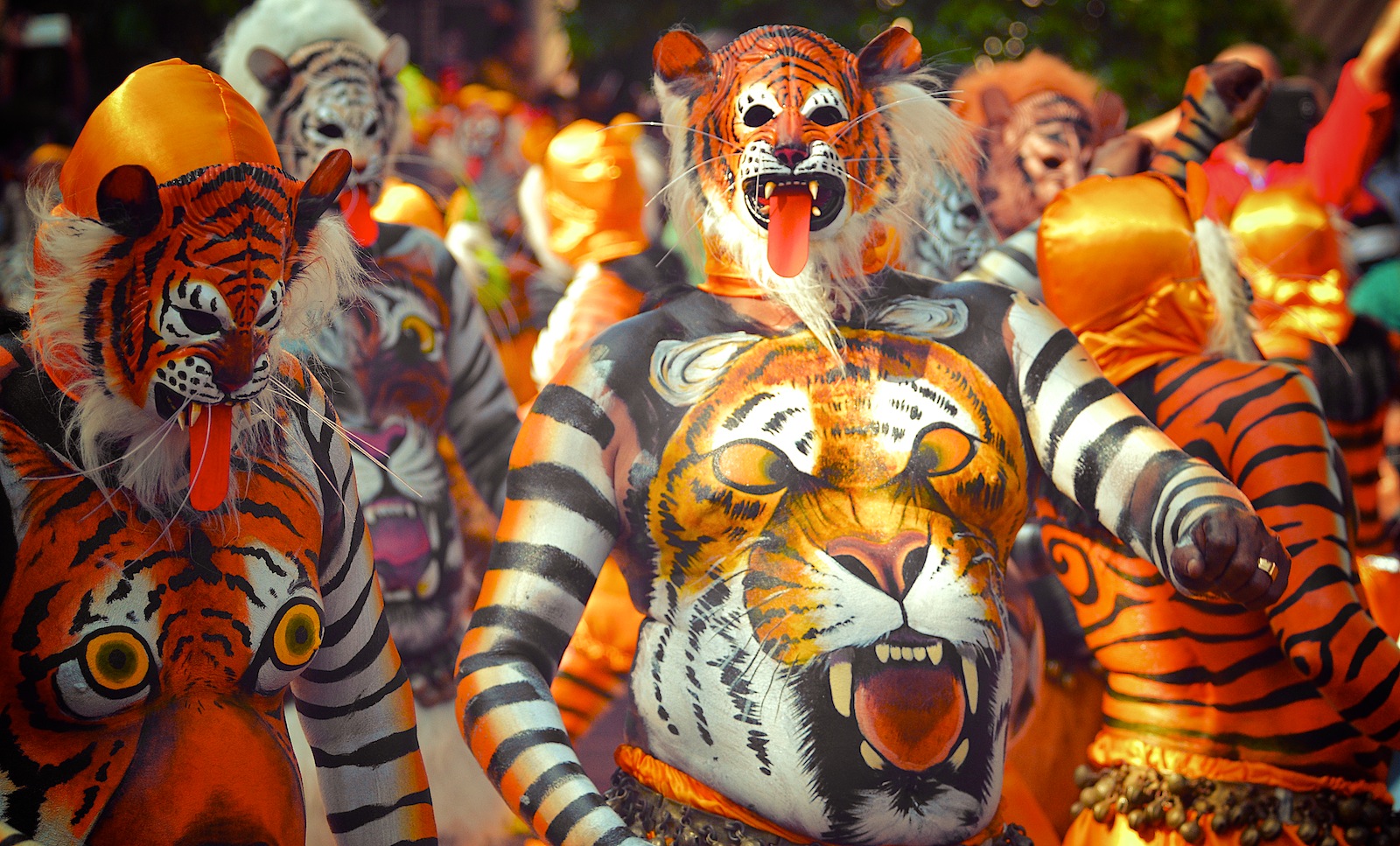 Pulikali Thrissur Kerala