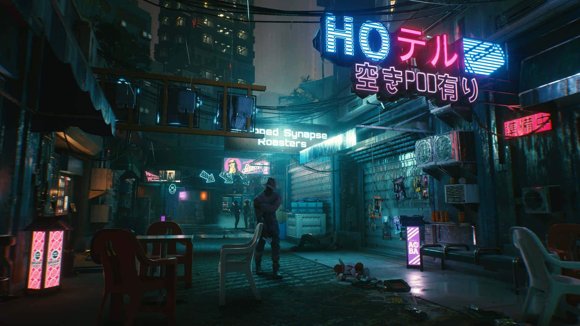 Futuristic Night City Cyberpunk 2077 Live Wallpaper - MoeWalls