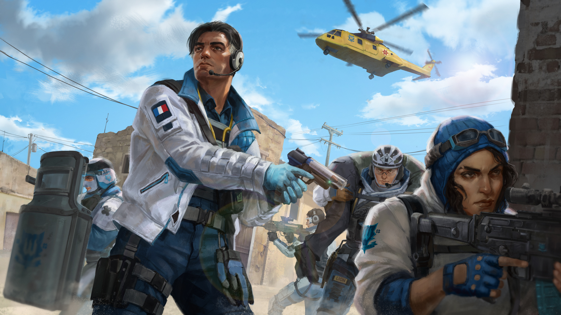 Rainbow Six Siege by Special Op Doc, Wolfguard members have two words in mind: Heal and Protect. Healing wounds and putting people first is what they are the best