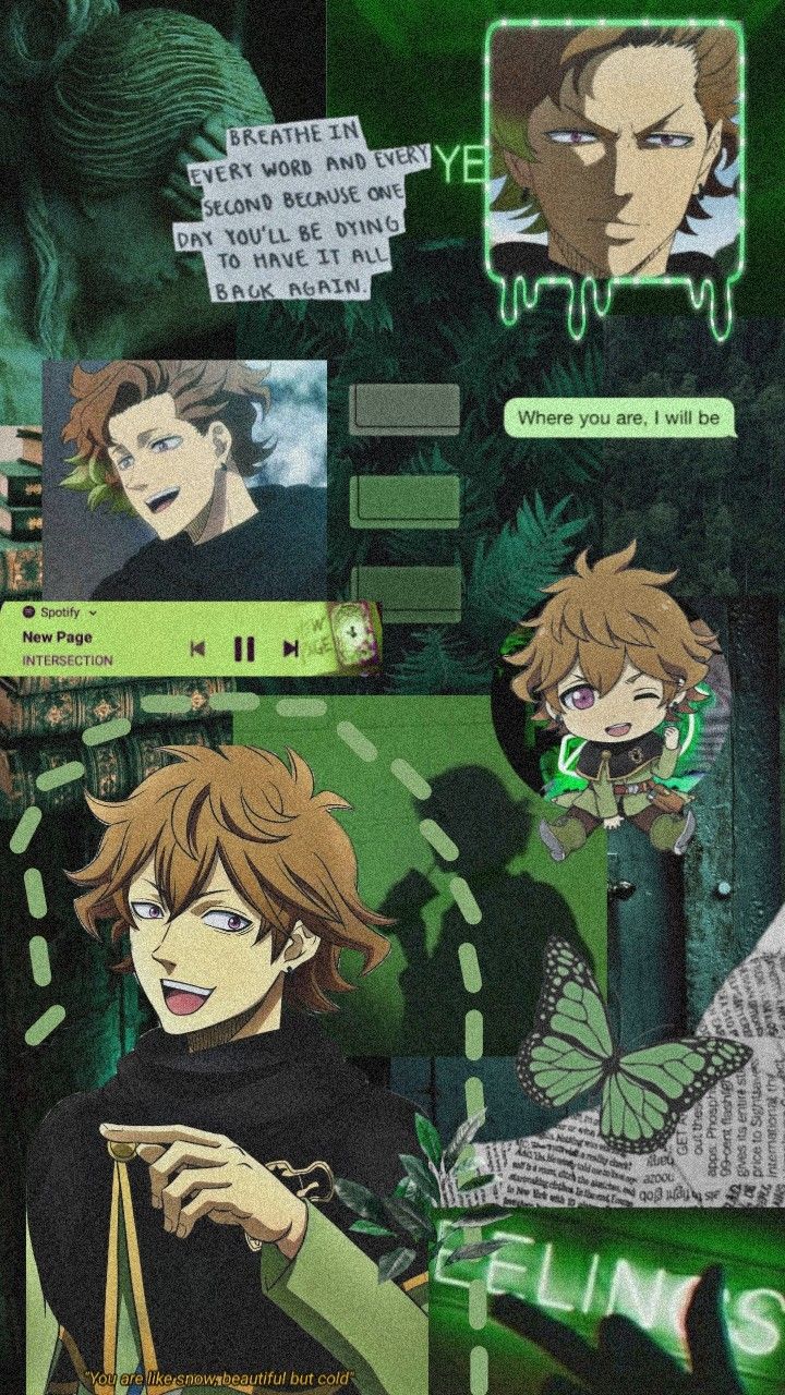 Finral Roulacase Black Clover / Aesthetic Wallpaper. Black clover anime, Cute anime guys, Anime